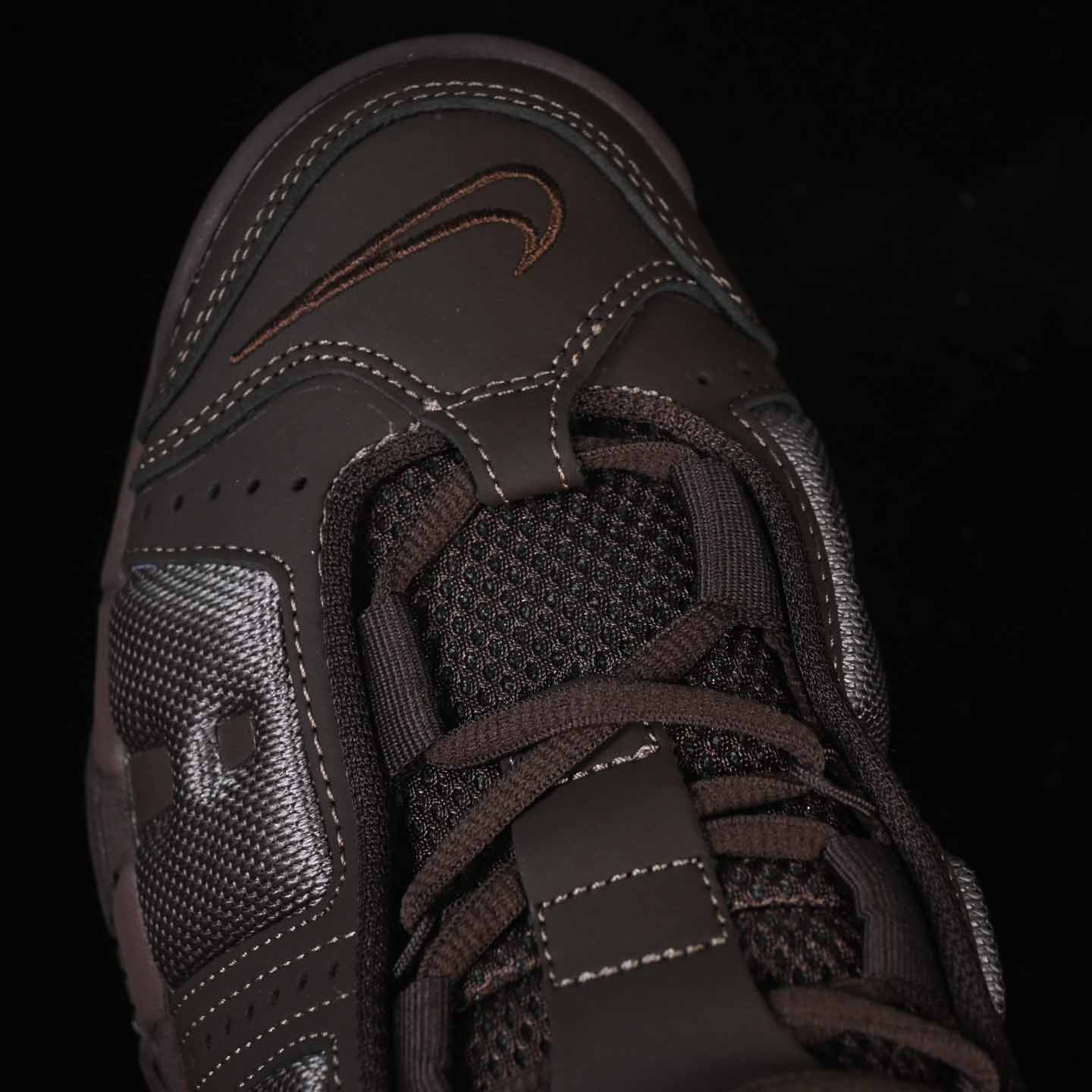 Nike Air More Uptempo “Wheat Brown” Pippen Retro High-Top Basketball Shoes FZ3055-200 - DesignerGu