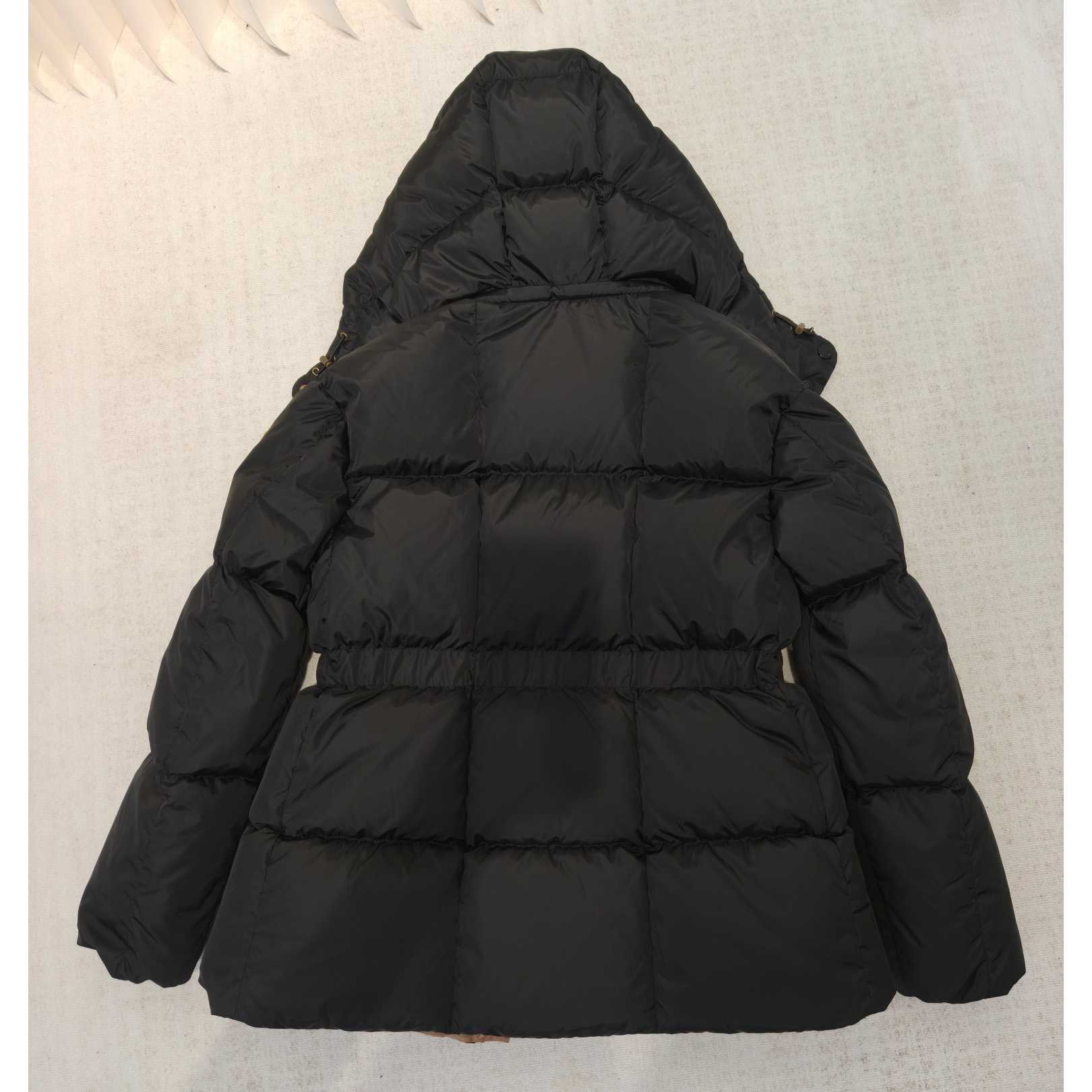 Moncler Agneux Square-Quilted Hooded Short Down Jacket - DesignerGu