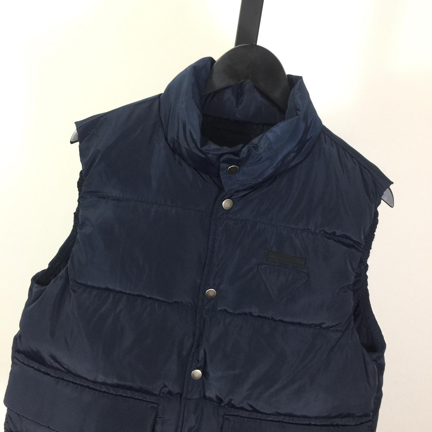 Prada Re-Nylon Puffer Vest - DesignerGu