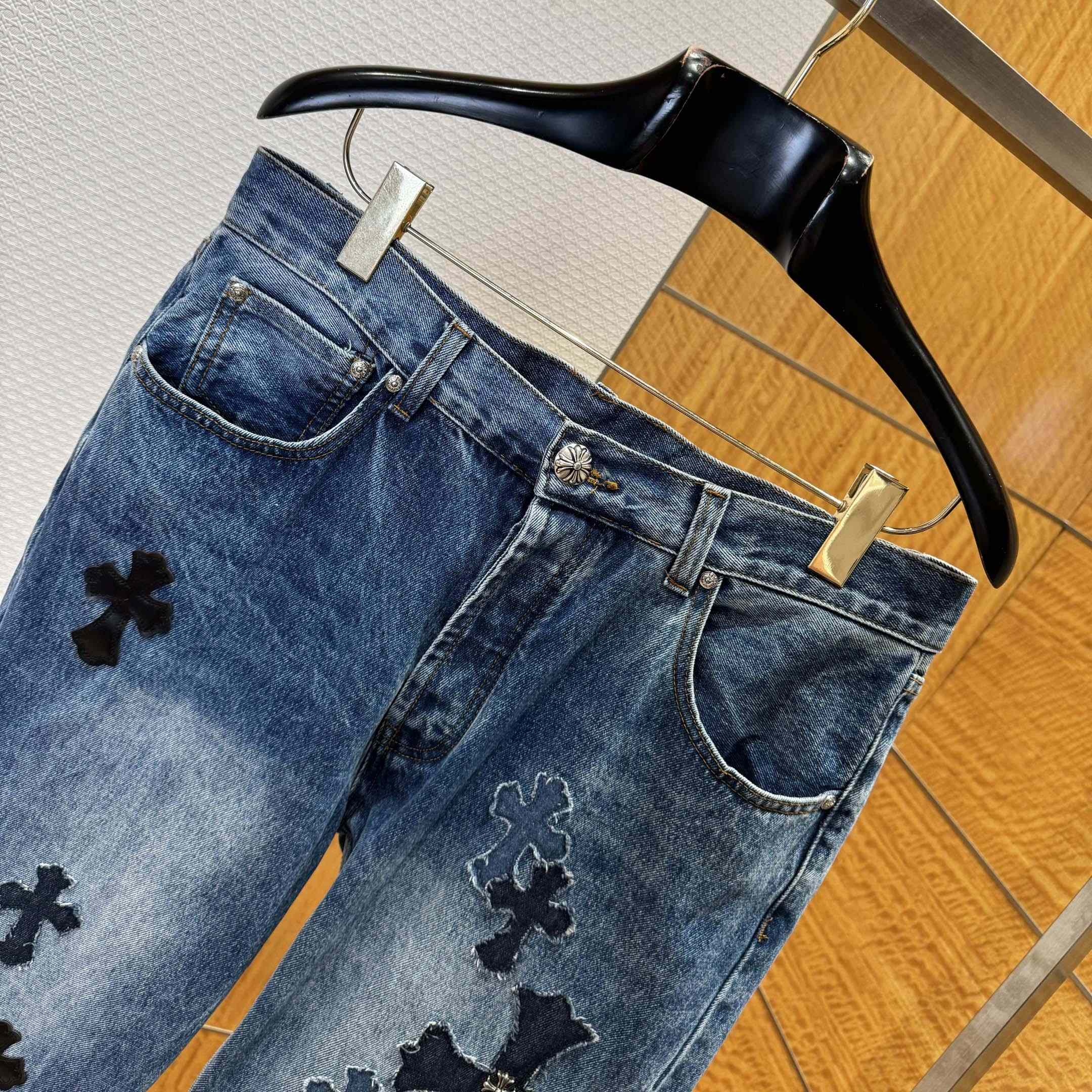 Chrome Hearts Jeans - DesignerGu