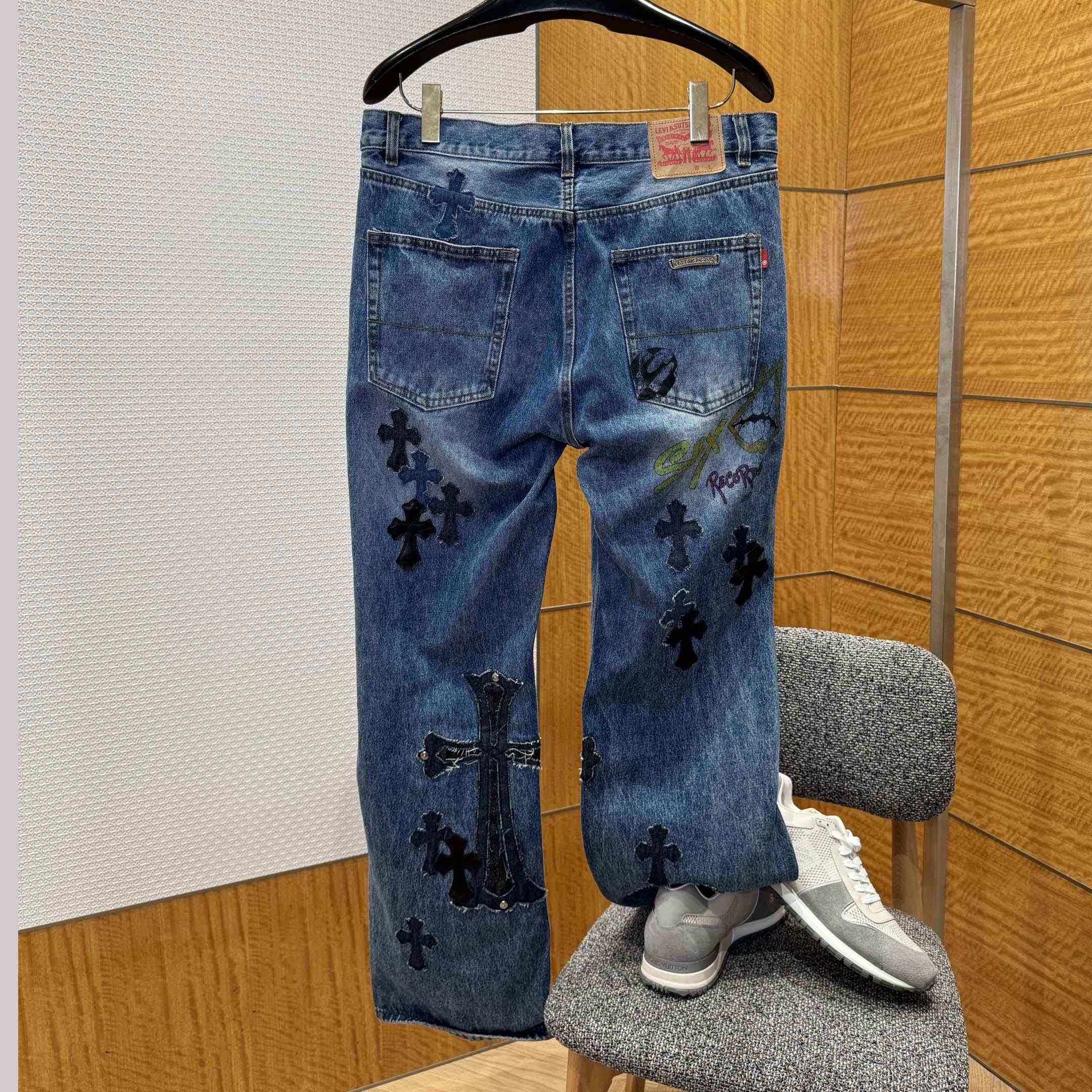 Chrome Hearts Jeans - DesignerGu
