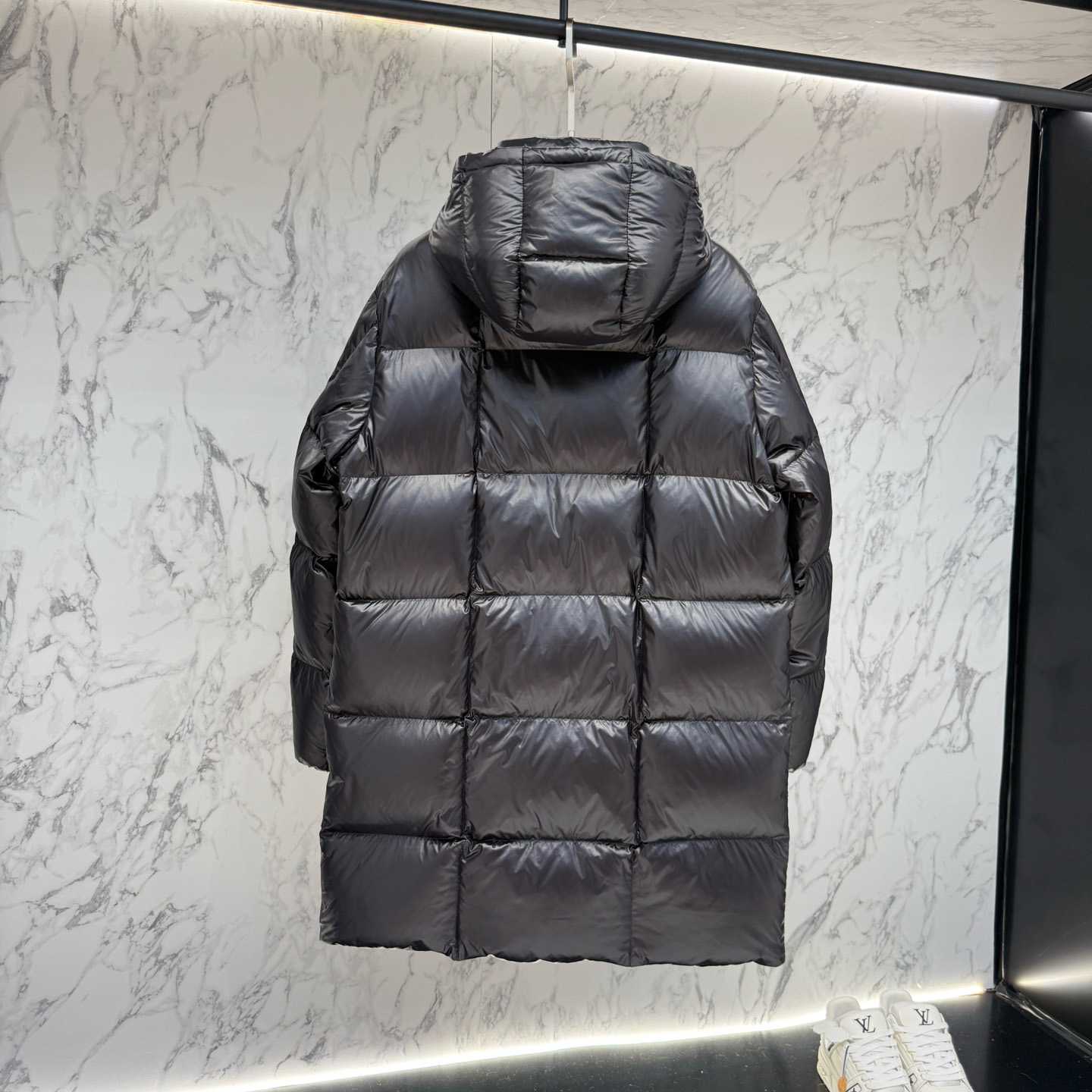 Moncler Hooded Long Down Jacket - DesignerGu