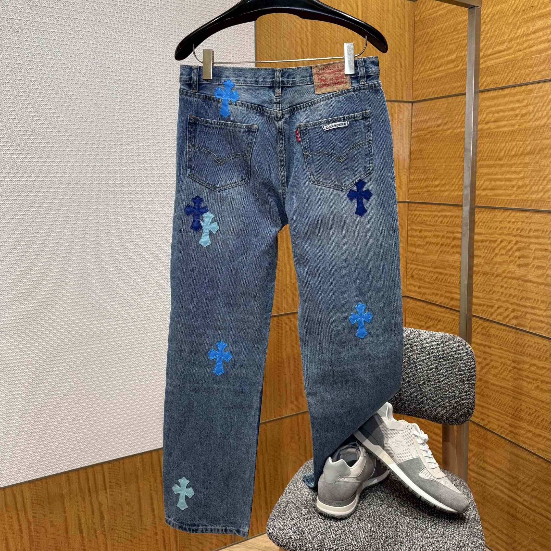 Chrome Hearts Jeans - DesignerGu