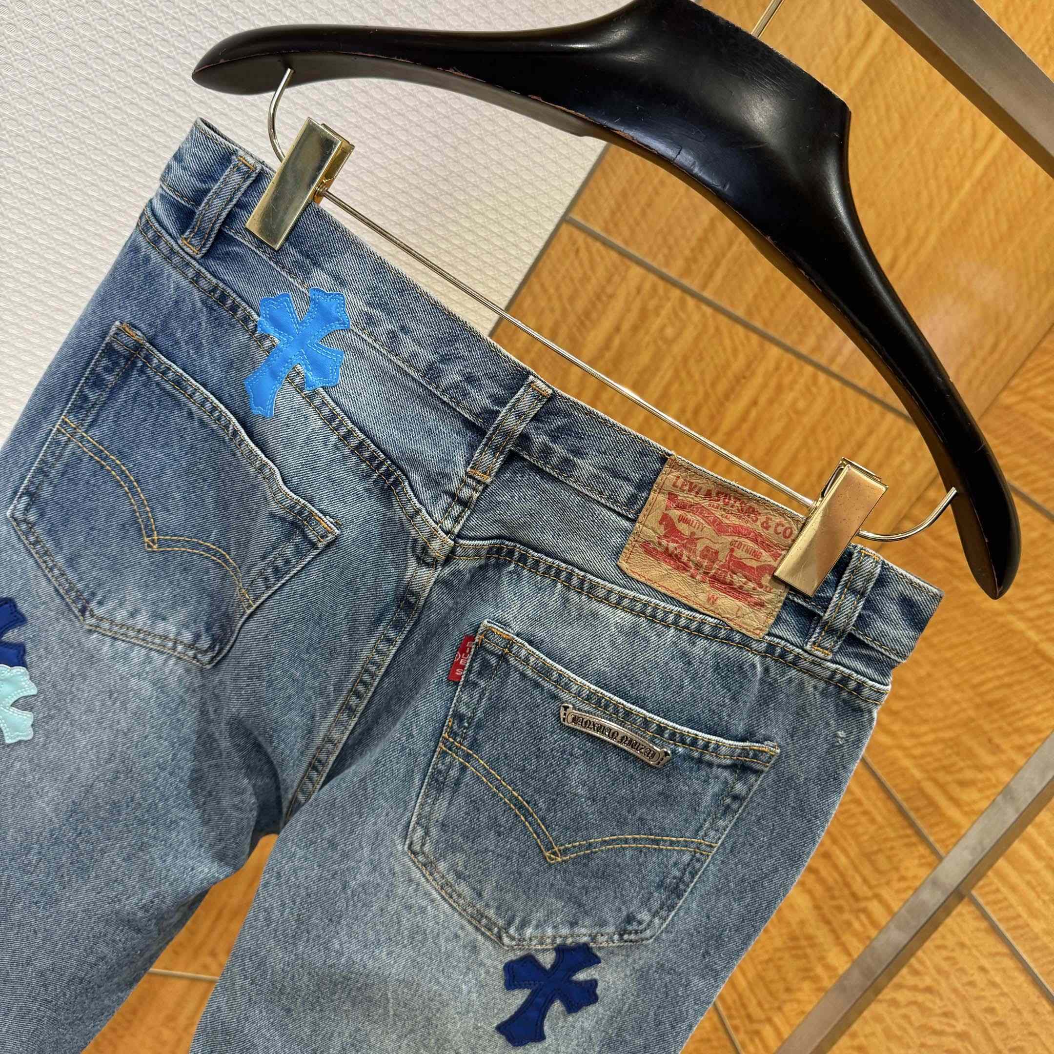 Chrome Hearts Jeans - DesignerGu