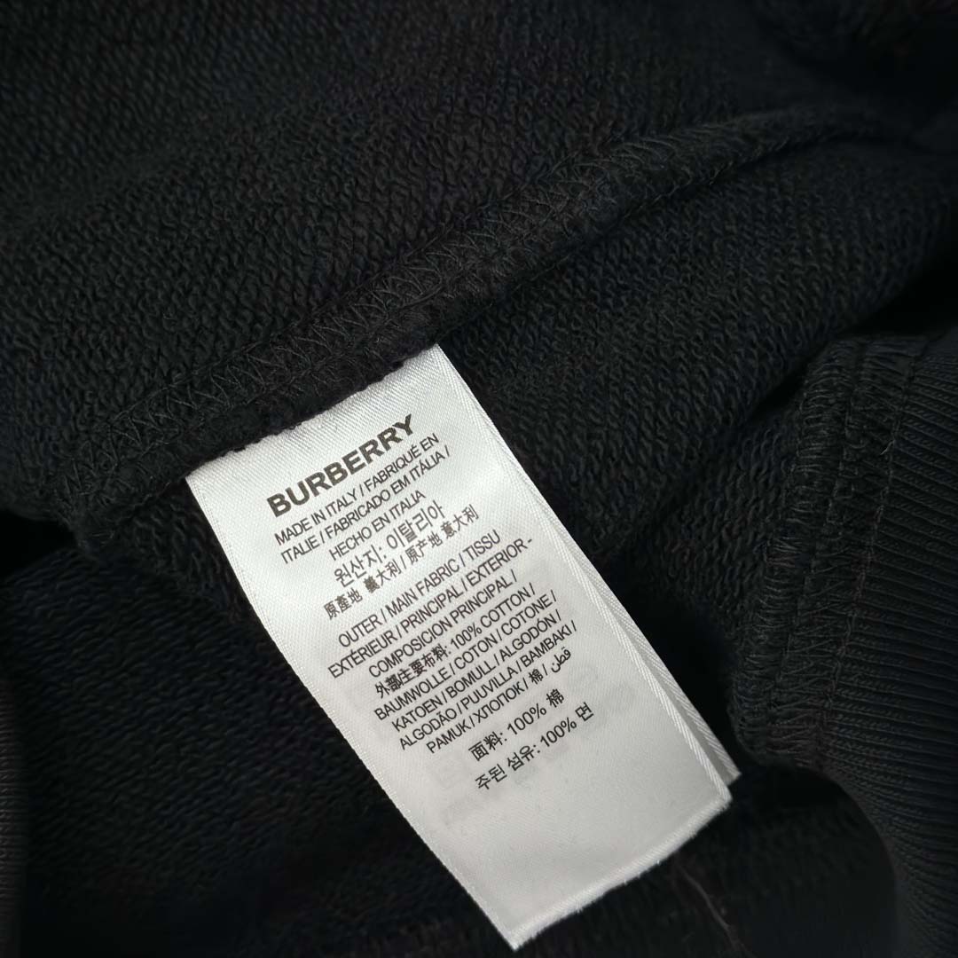 Burberry EKD Check Cotton Hoodie   - DesignerGu