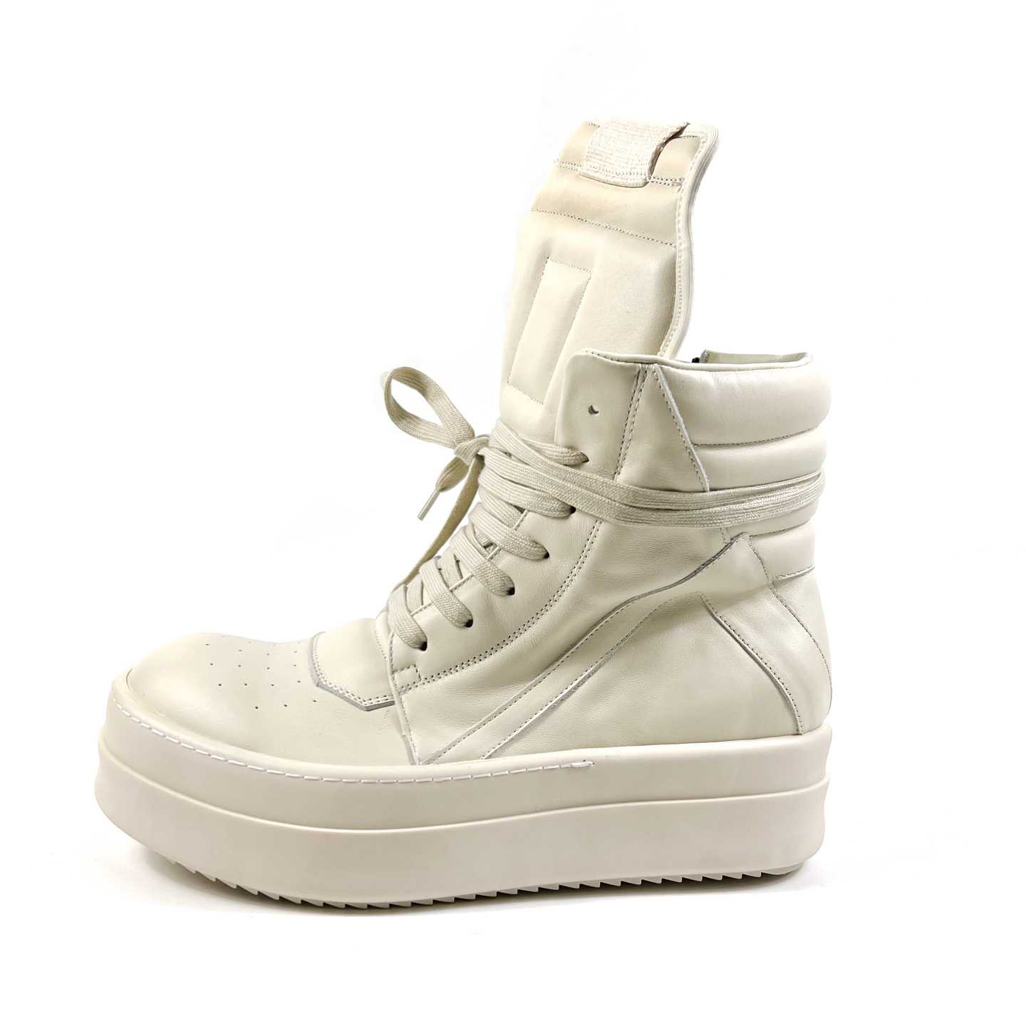 Rick Owens Geobasket High-Top Sneakers - DesignerGu