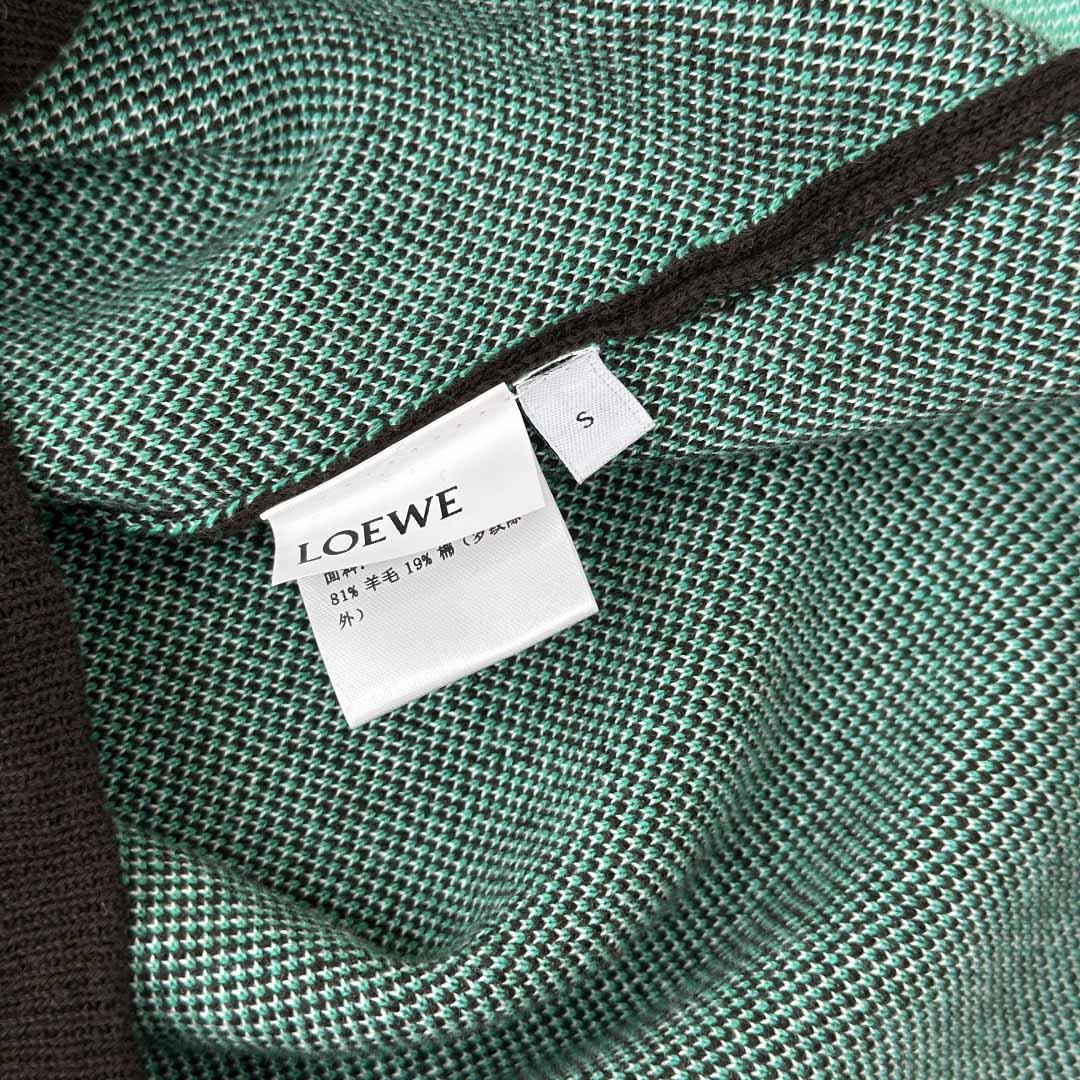 Loewe Top In Wool And Cotton - DesignerGu