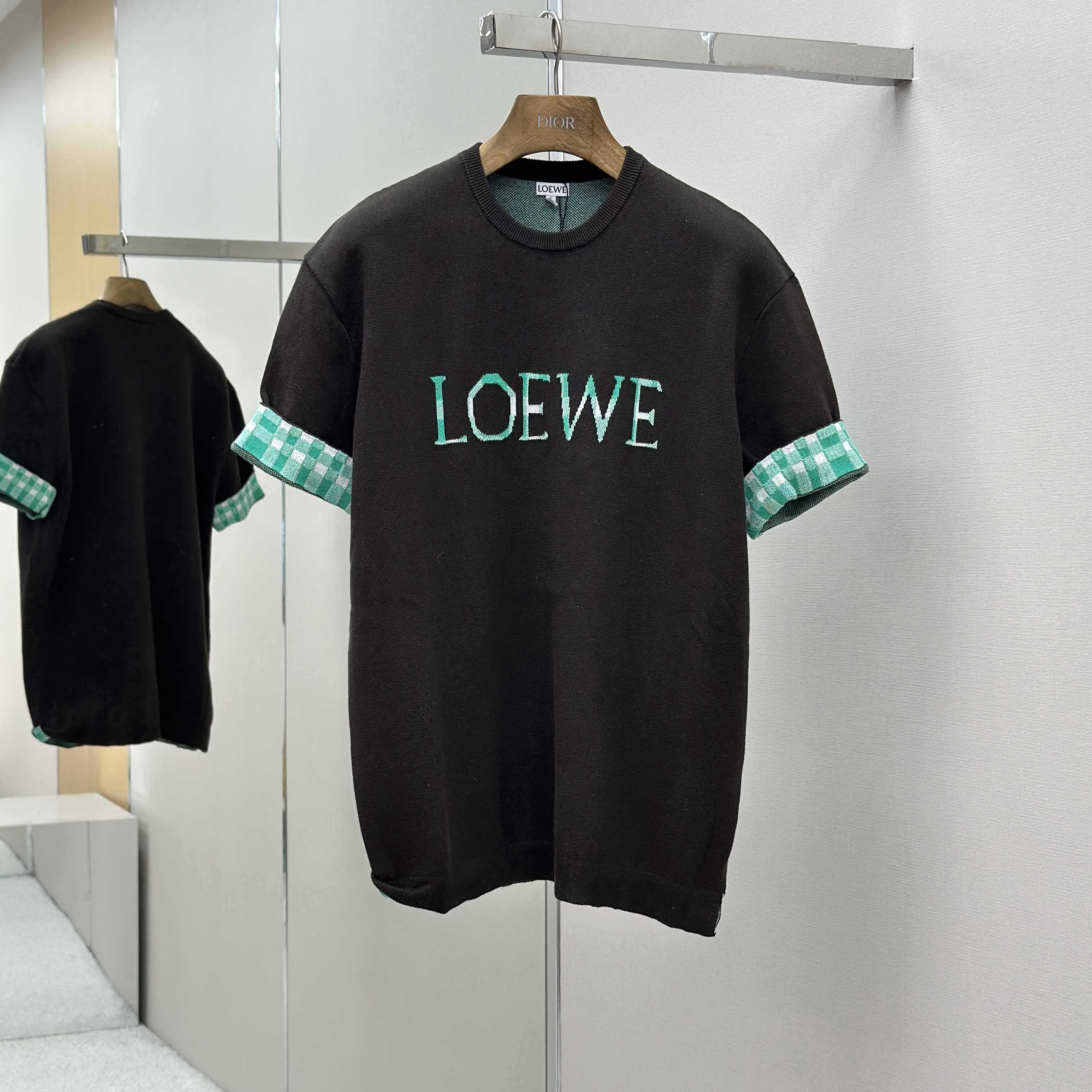 Loewe Top In Wool And Cotton - DesignerGu