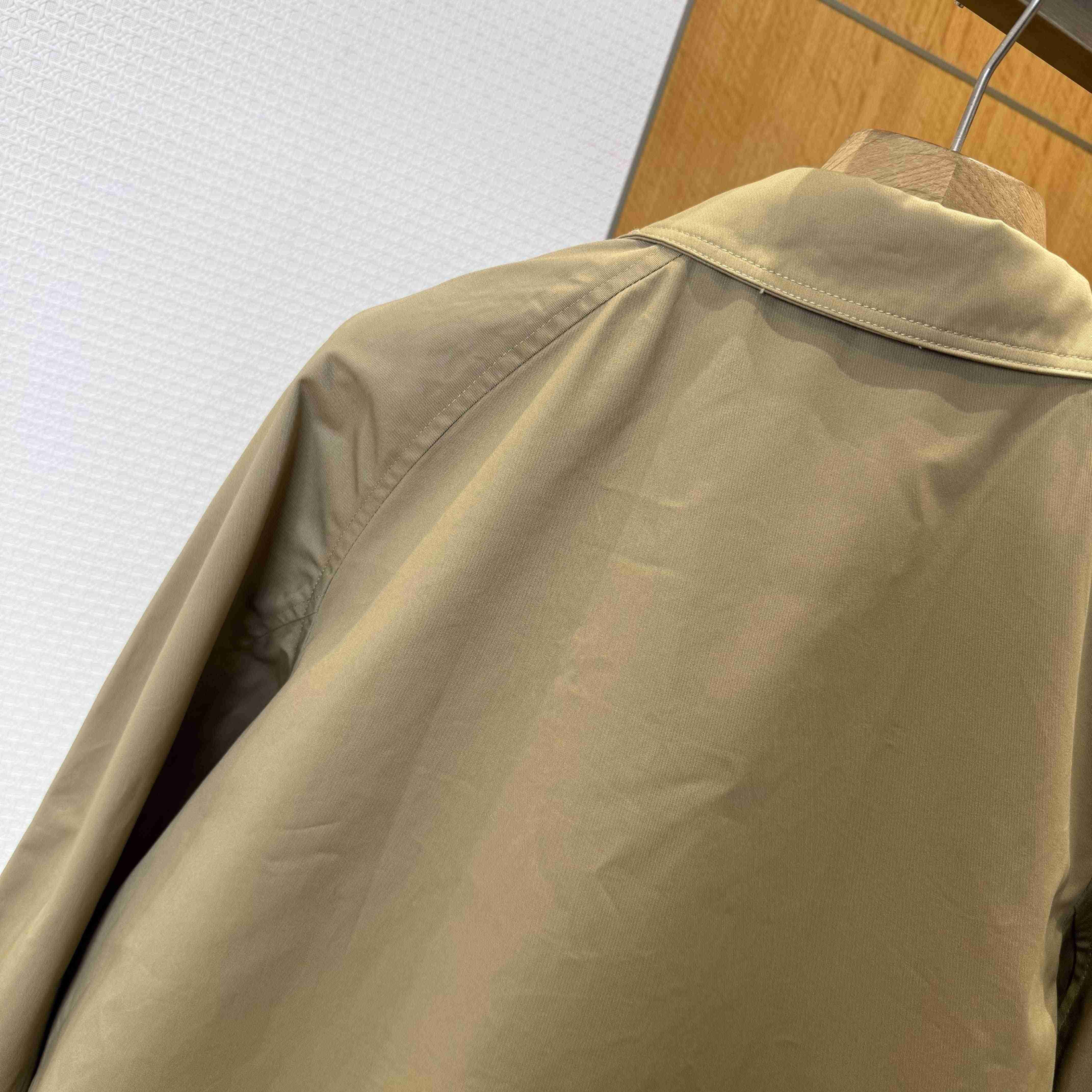 Fendi Beige Gabardine Blouson - DesignerGu