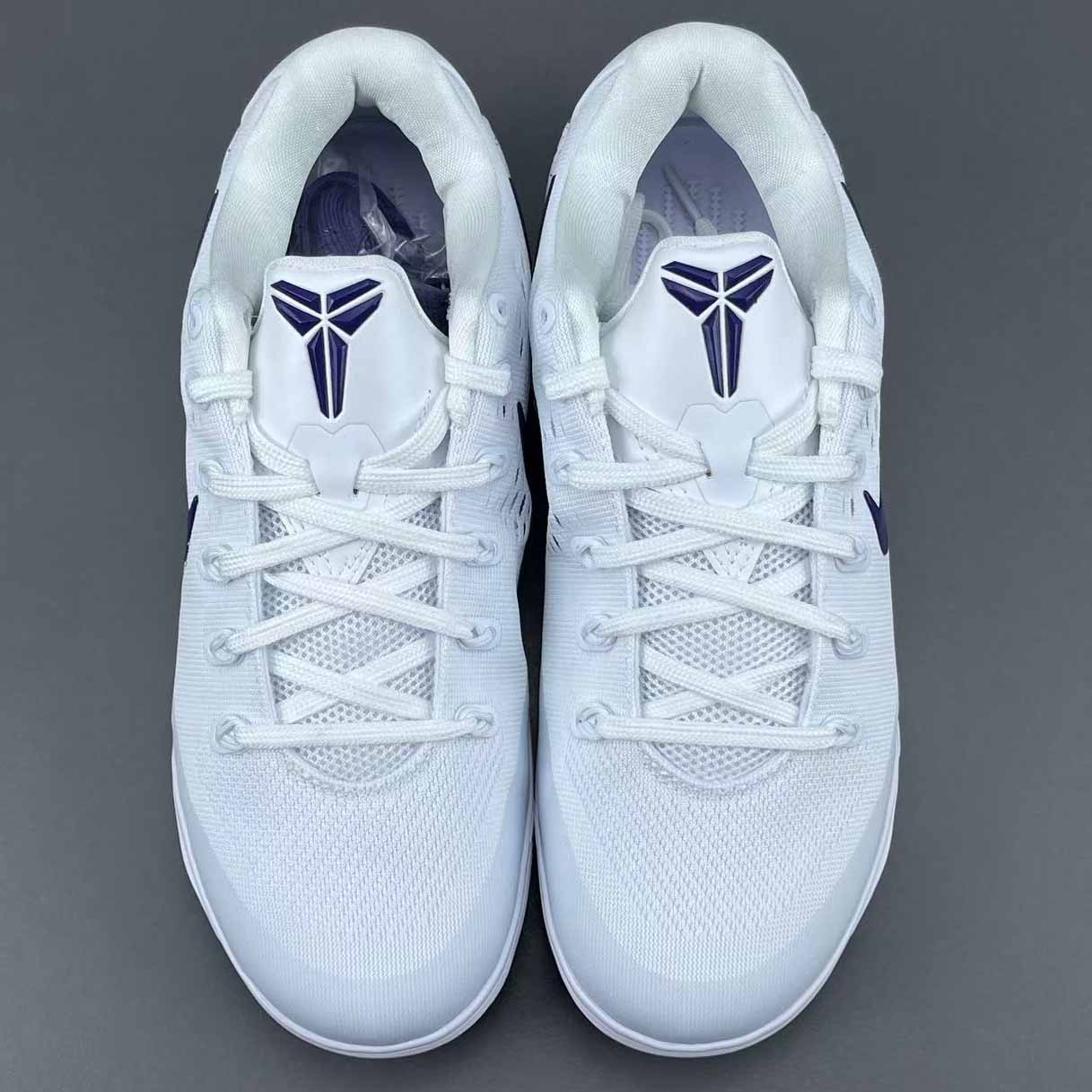 Nike Kobe 9 Elite Low Protro “White Purple” IH1401-100 - DesignerGu