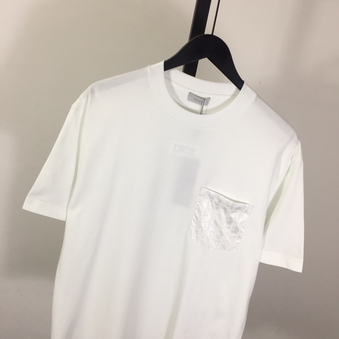 Dior Oblique Cotton T-Shirt  - DesignerGu
