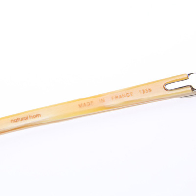 Cartier CT_3524012 White Buffalo Eyeglasses In Silver - DesignerGu