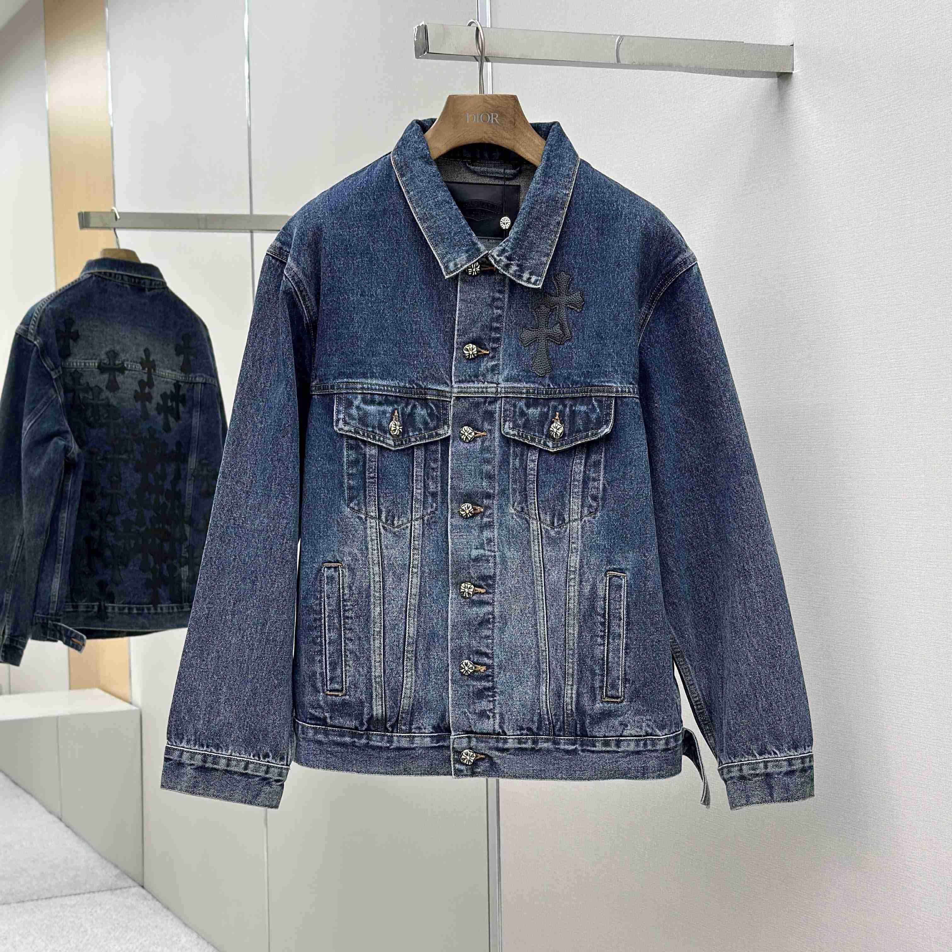 Chrome Hearts Denim Jacket - DesignerGu