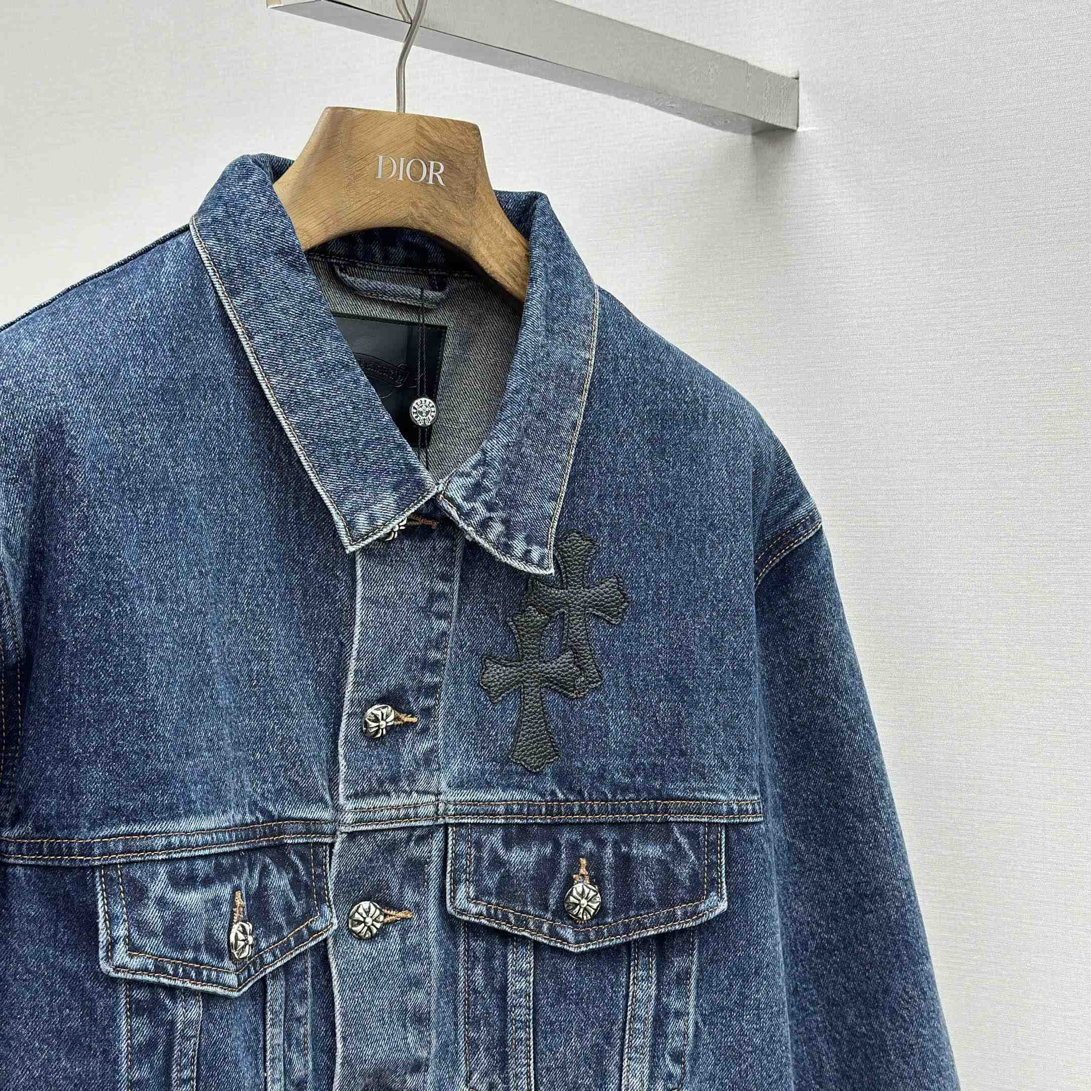 Chrome Hearts Denim Jacket - DesignerGu