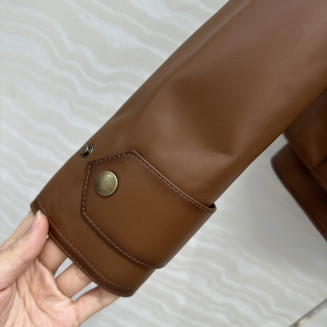 Ralph Lauren Naylor Leather Jacket - DesignerGu