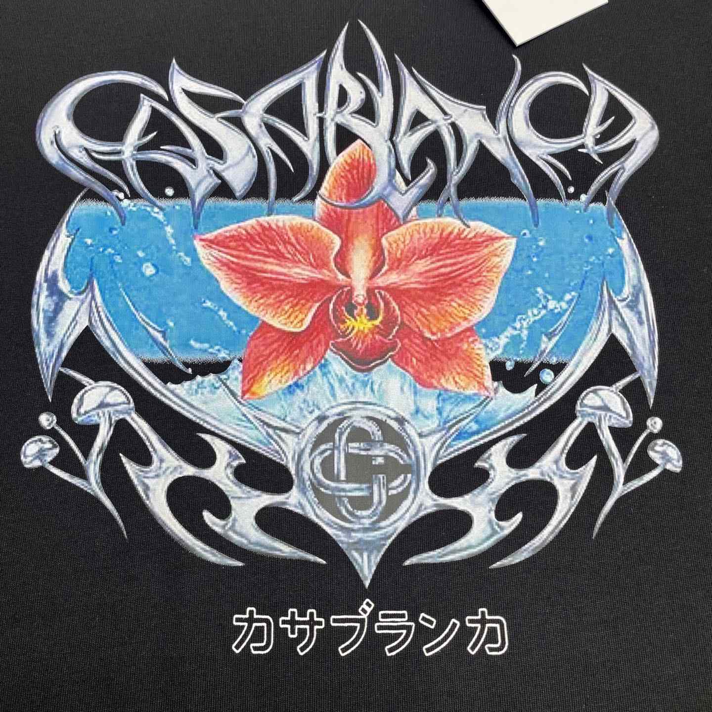 Casablanca Blades Oversized Short Sleeve T-Shirt   C1084 - DesignerGu