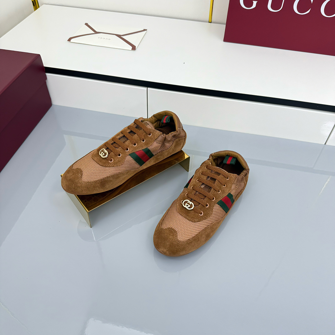 Gucci Women's Gucci Shift Sneaker - DesignerGu