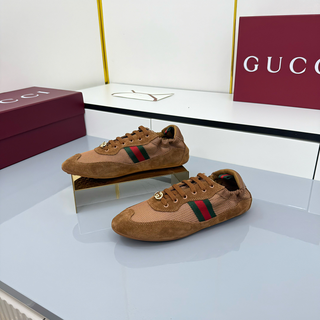 Gucci Women's Gucci Shift Sneaker - DesignerGu