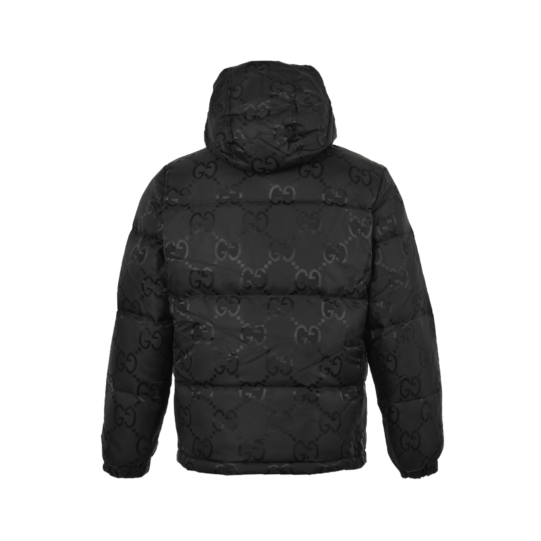 Gucci GG Nylon Canvas Down Jacket - DesignerGu