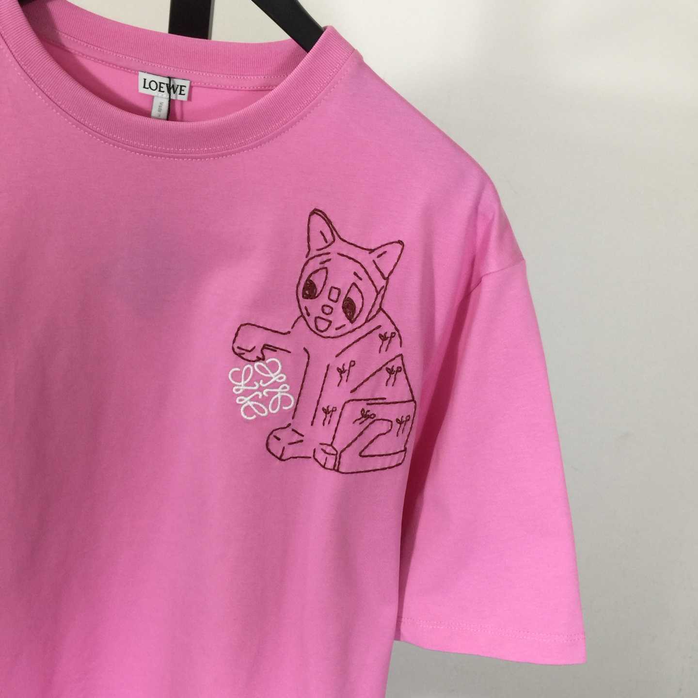 Loewe Relaxed Fit T-shirt In Cotton - DesignerGu