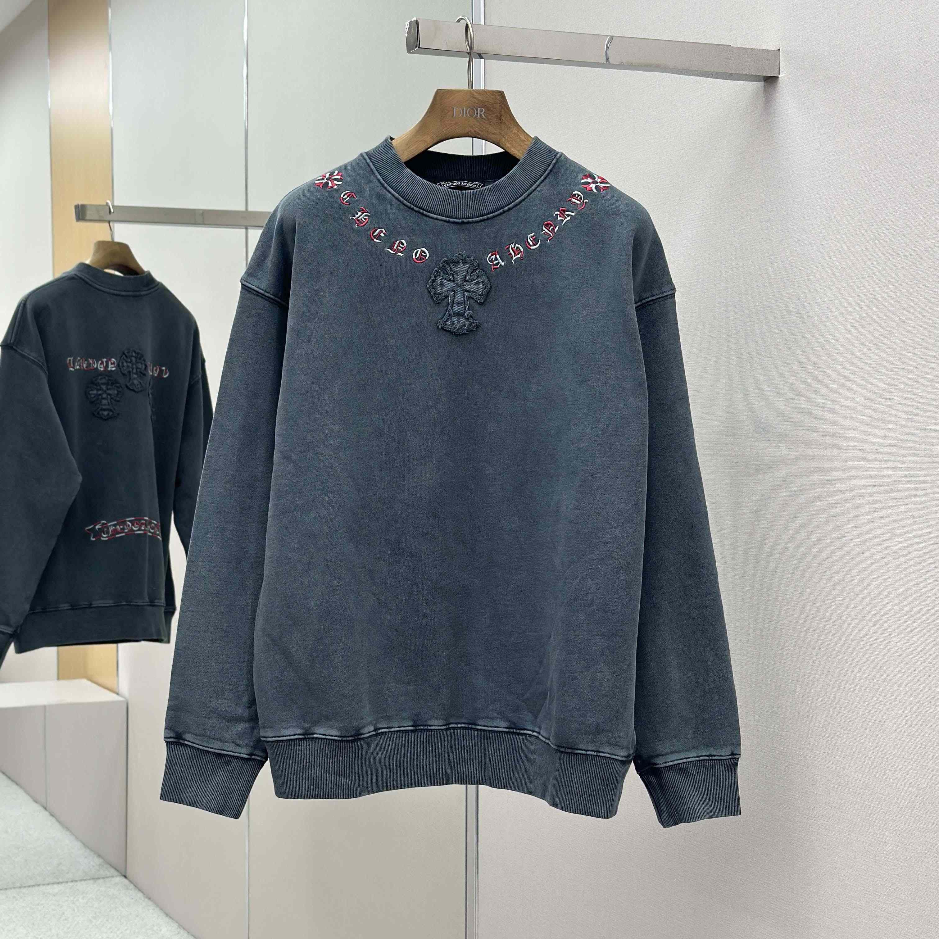Chrome Hearts Cotton Sweatshirt - DesignerGu