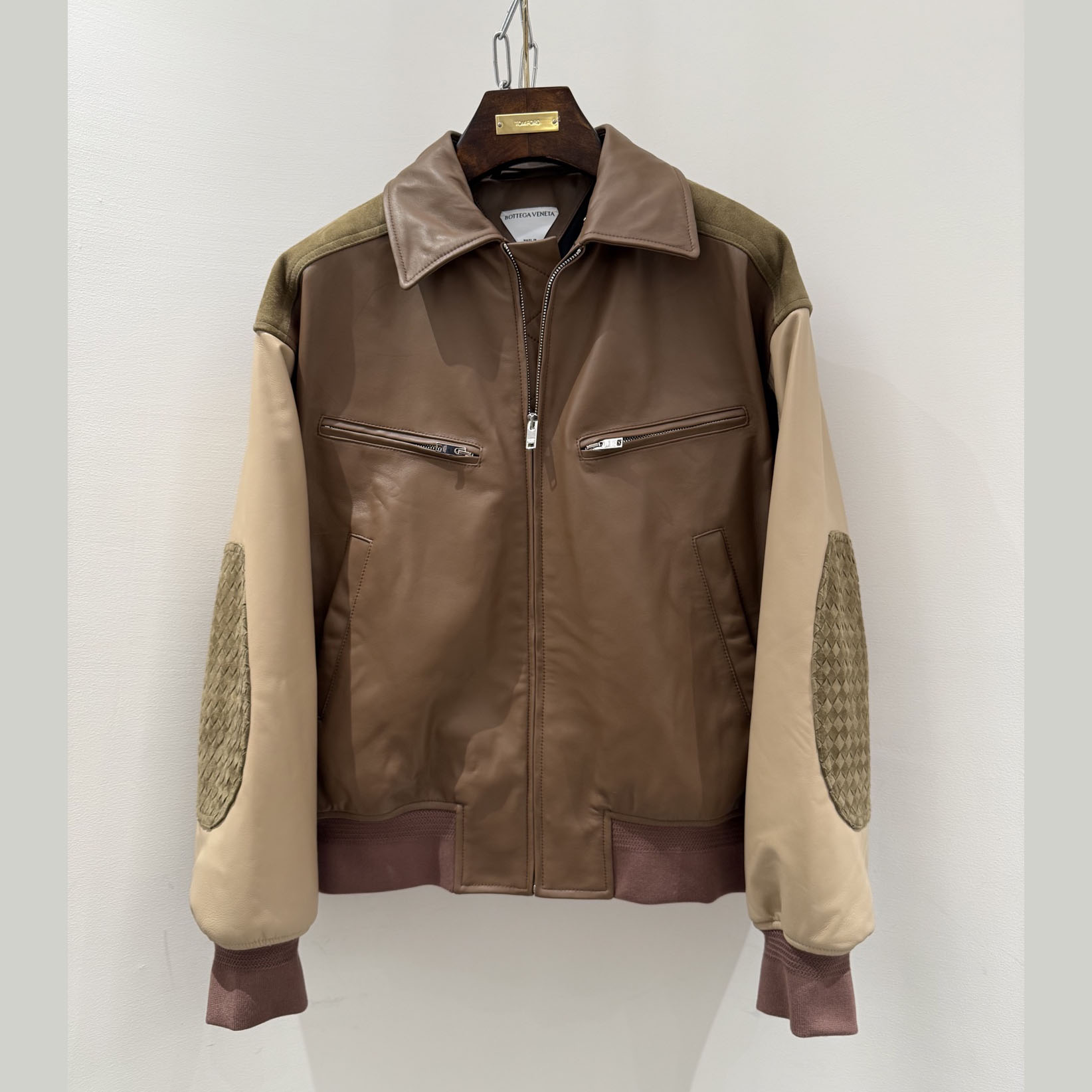 Bottega Veneta Leather Nappa Blouson - DesignerGu