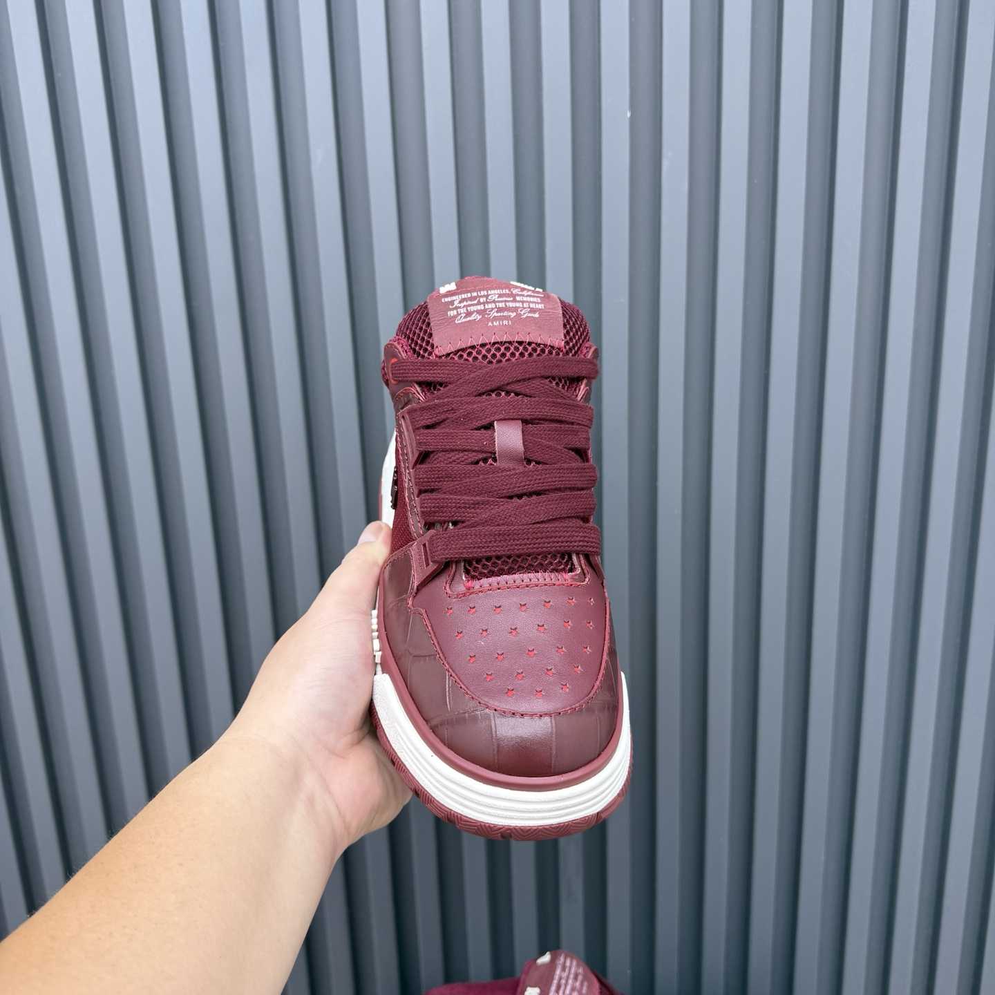 Amiri Croc Debossed Ma-1 - DesignerGu