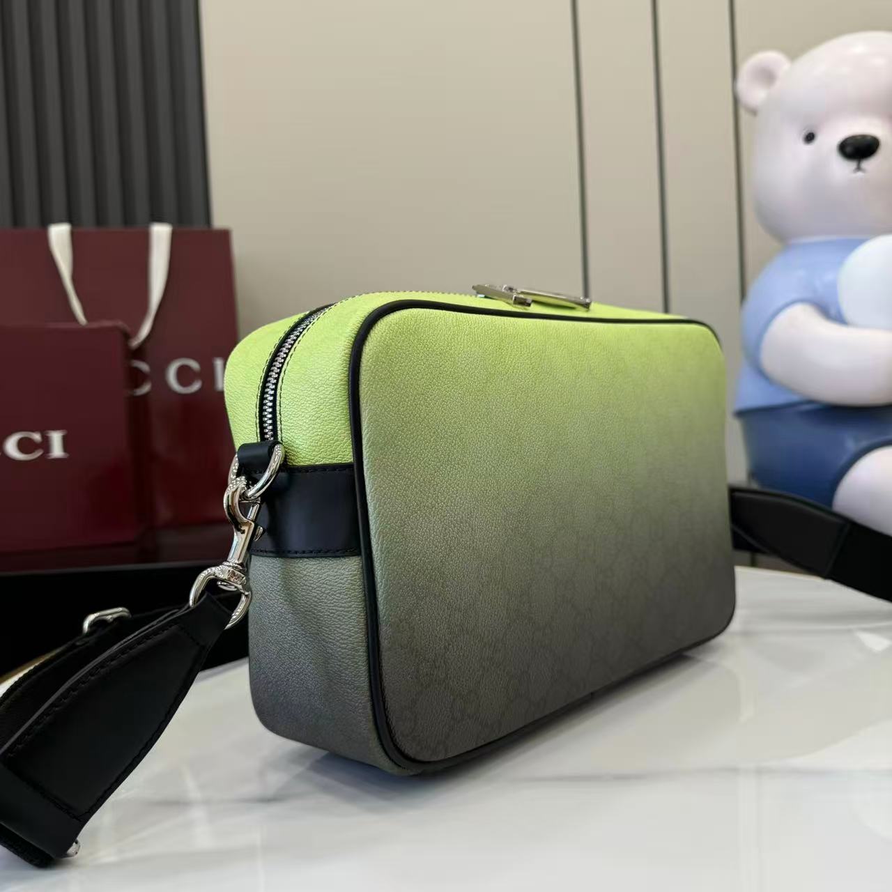 Gucci Chroma Medium Crossbody Bag - DesignerGu