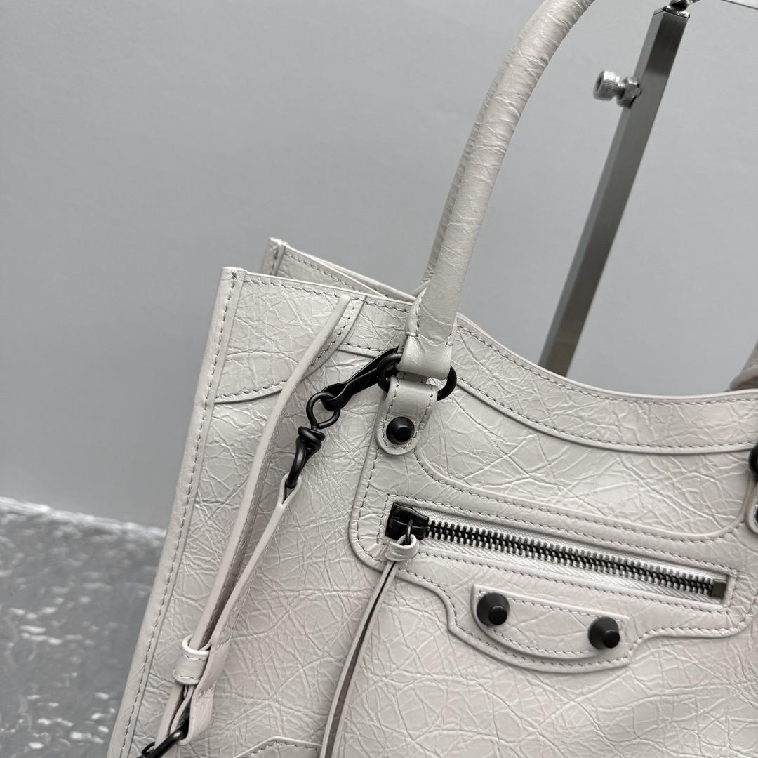 Balenciaga Le City Tote Bag Mini In Almond  - DesignerGu