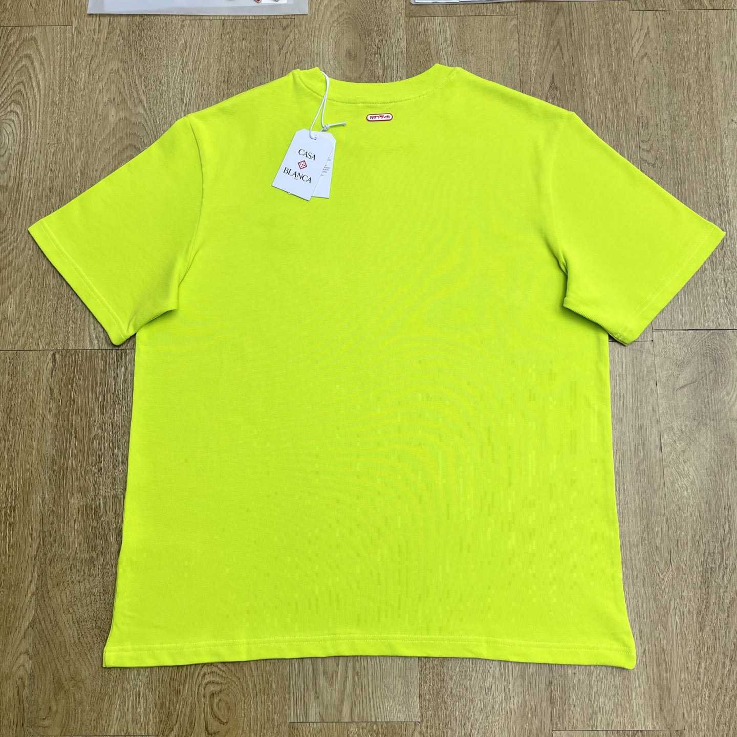 Casablanca Logo-patch Cotton T-shirt   C1079 - DesignerGu