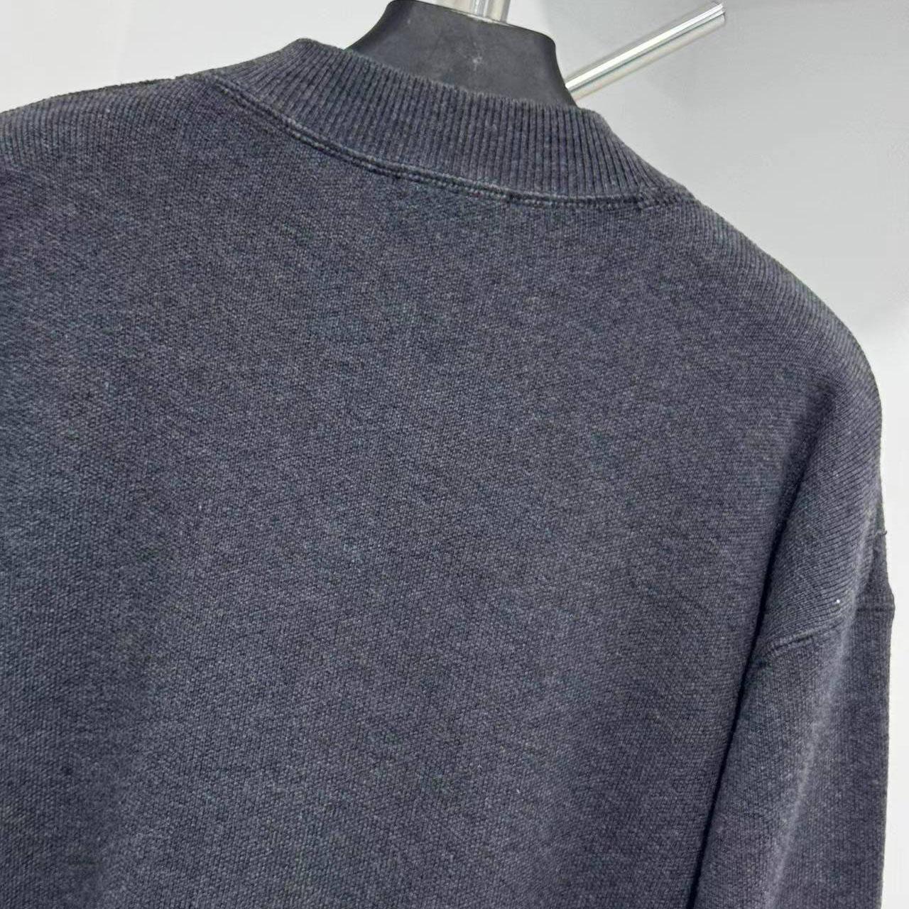 Prada Intarsia-logo Raglan Sweater - DesignerGu