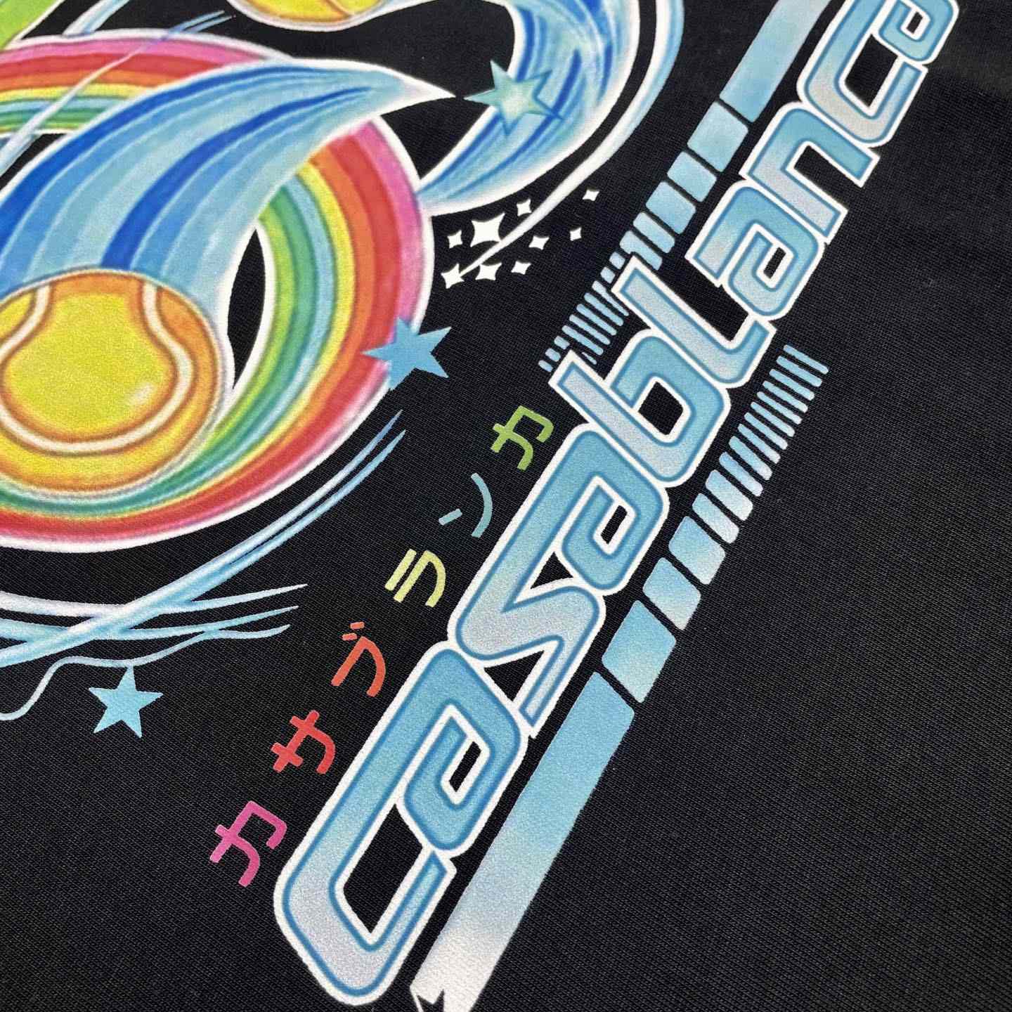 Casablanca Graphic-print T-shirt   C1093 - DesignerGu