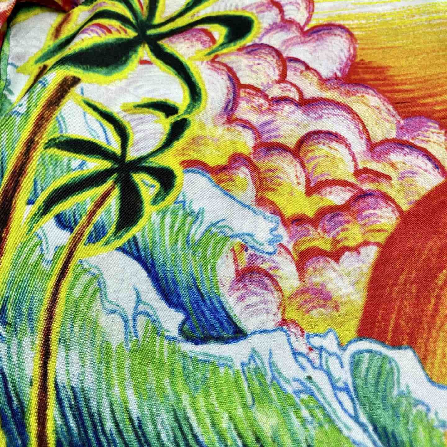 Casablanca Danse De La Mer Shirt   CA3547 - DesignerGu