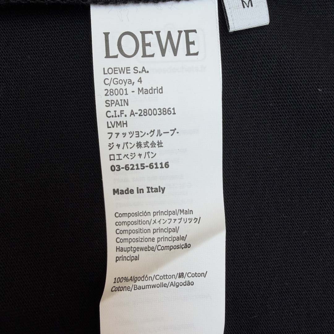Loewe Loose fit T-shirt In Cotton - DesignerGu