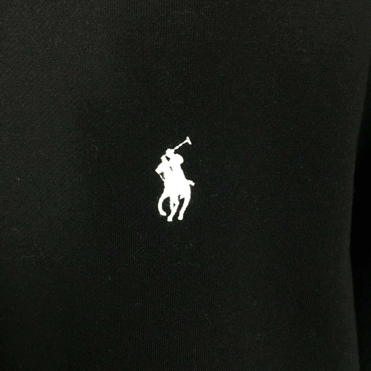 Ralph Lauren Black Cotton-blend Crewneck - DesignerGu