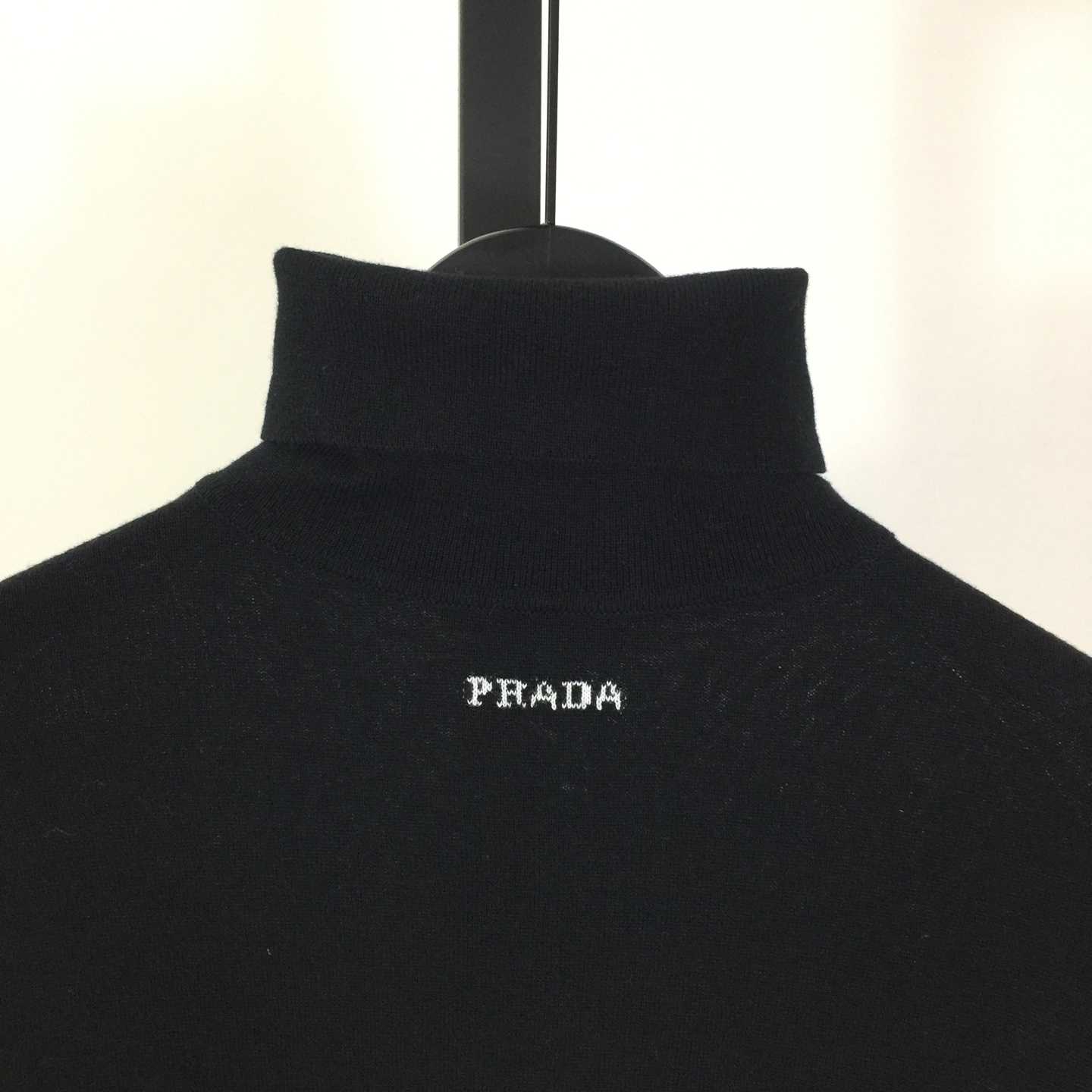 Prada Black Wool Turtleneck - DesignerGu