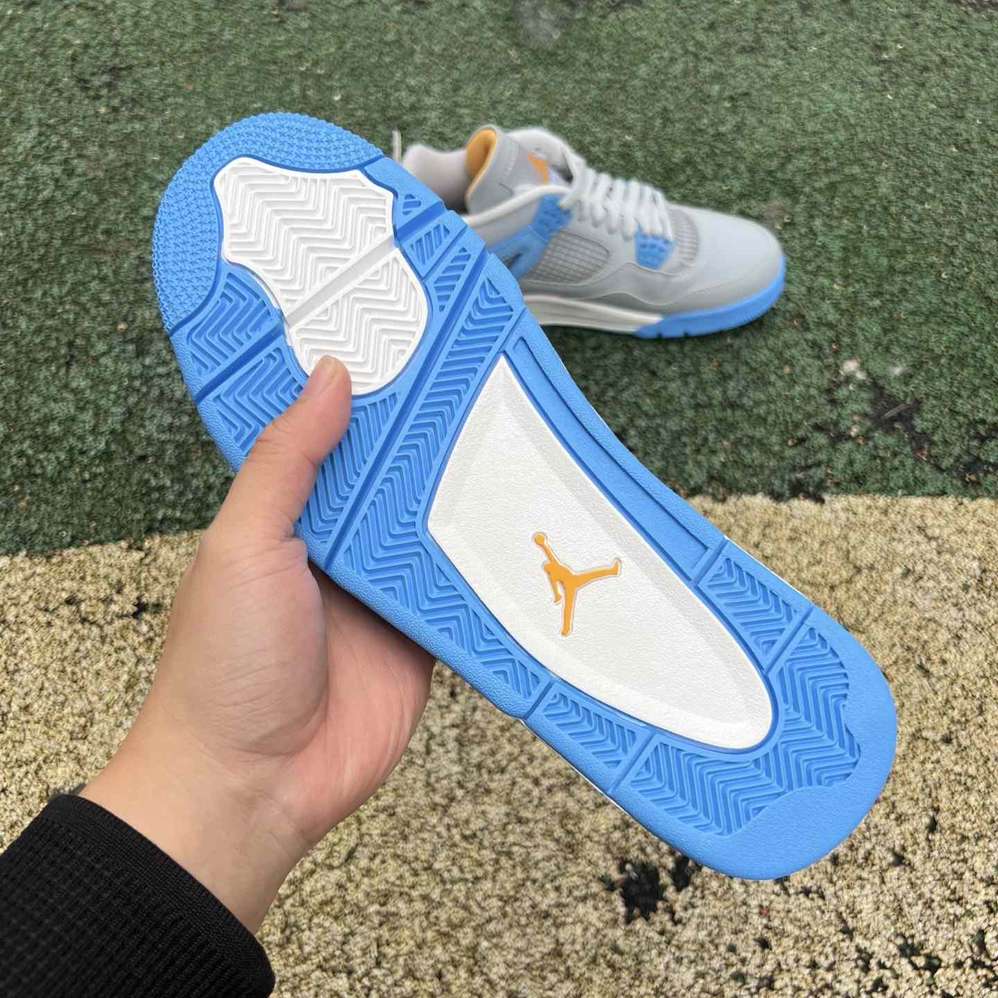 Air Jordan 4 Retro LS “Mist Blue” – Style Code 314254-041 - DesignerGu