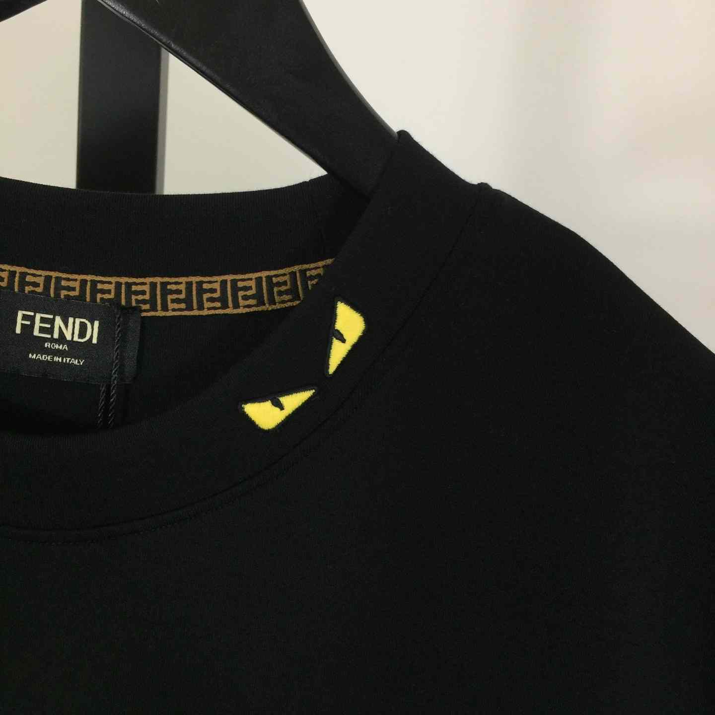 Fendi Cotton Jersey T-shirt  - DesignerGu