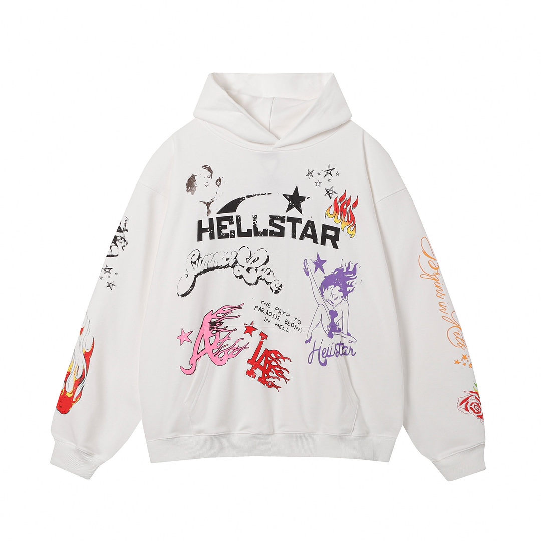 Hellstar Graphic Hoodie - DesignerGu