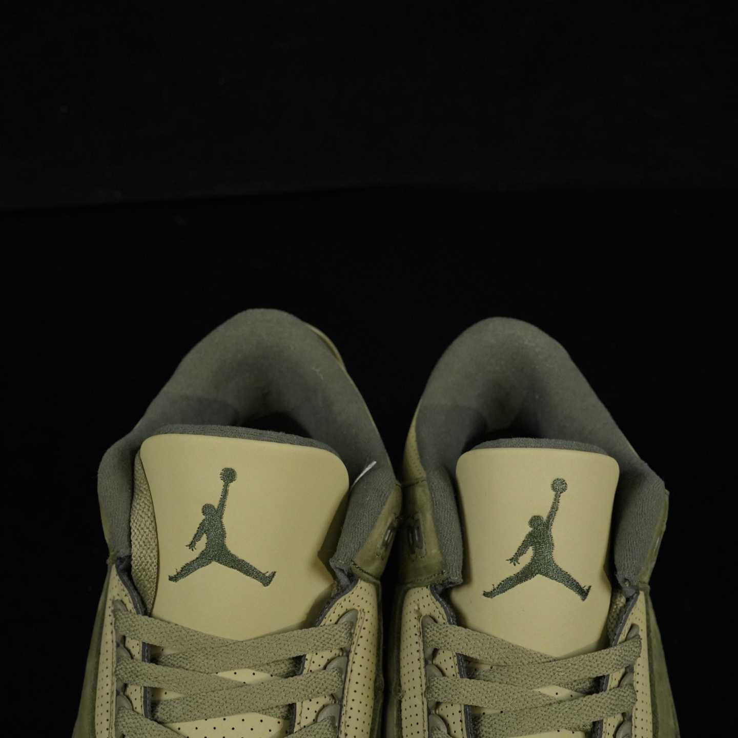 Air Jordan 3 “Medium Olive” Retro Lifestyle Sneakers DN3707-202 - DesignerGu