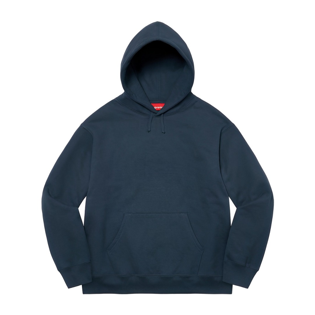 Supreme Satin Appliqué Hooded Sweatshirt - DesignerGu
