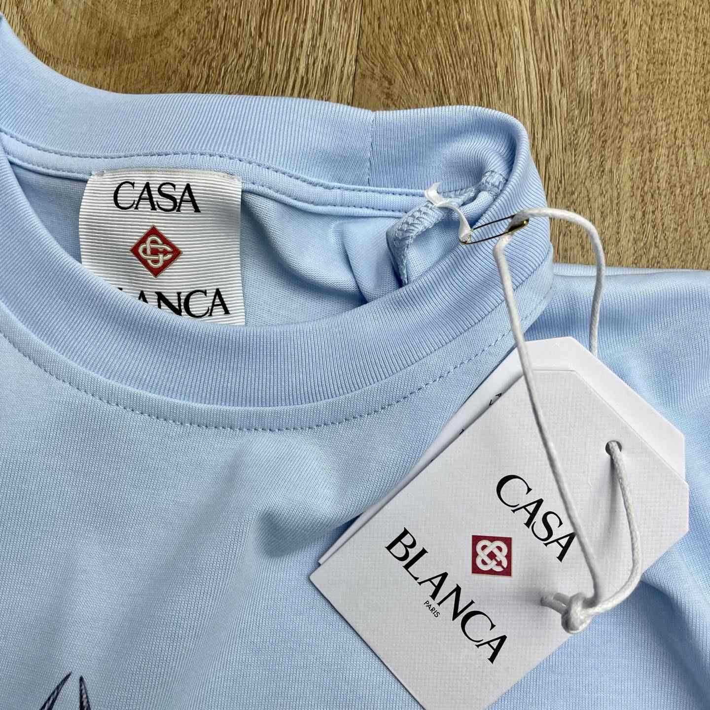 Casablanca Blades Oversized Short Sleeve T-Shirt   C1085 - DesignerGu