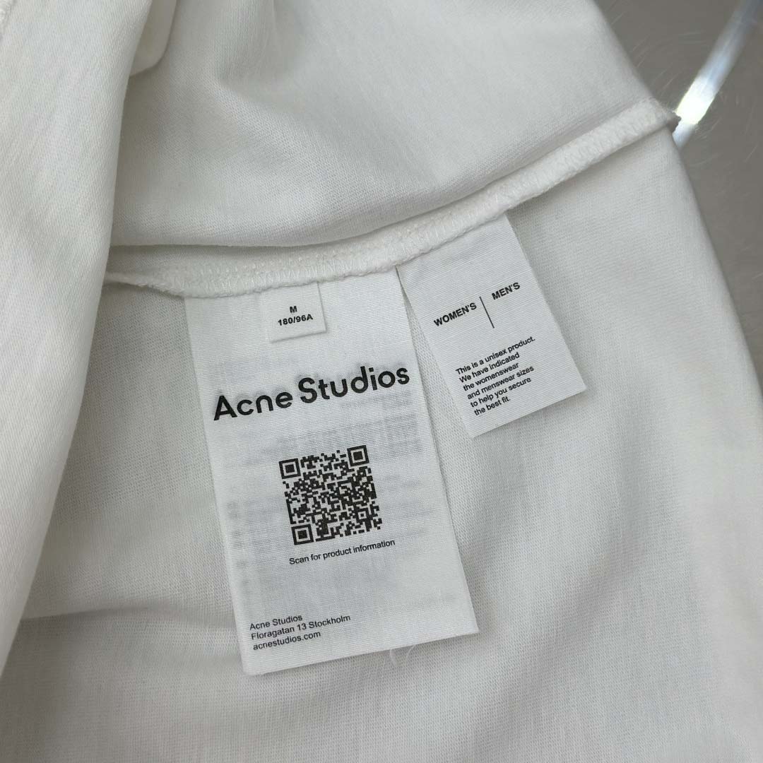 Acne Studios Layered Logo T-shirt - DesignerGu