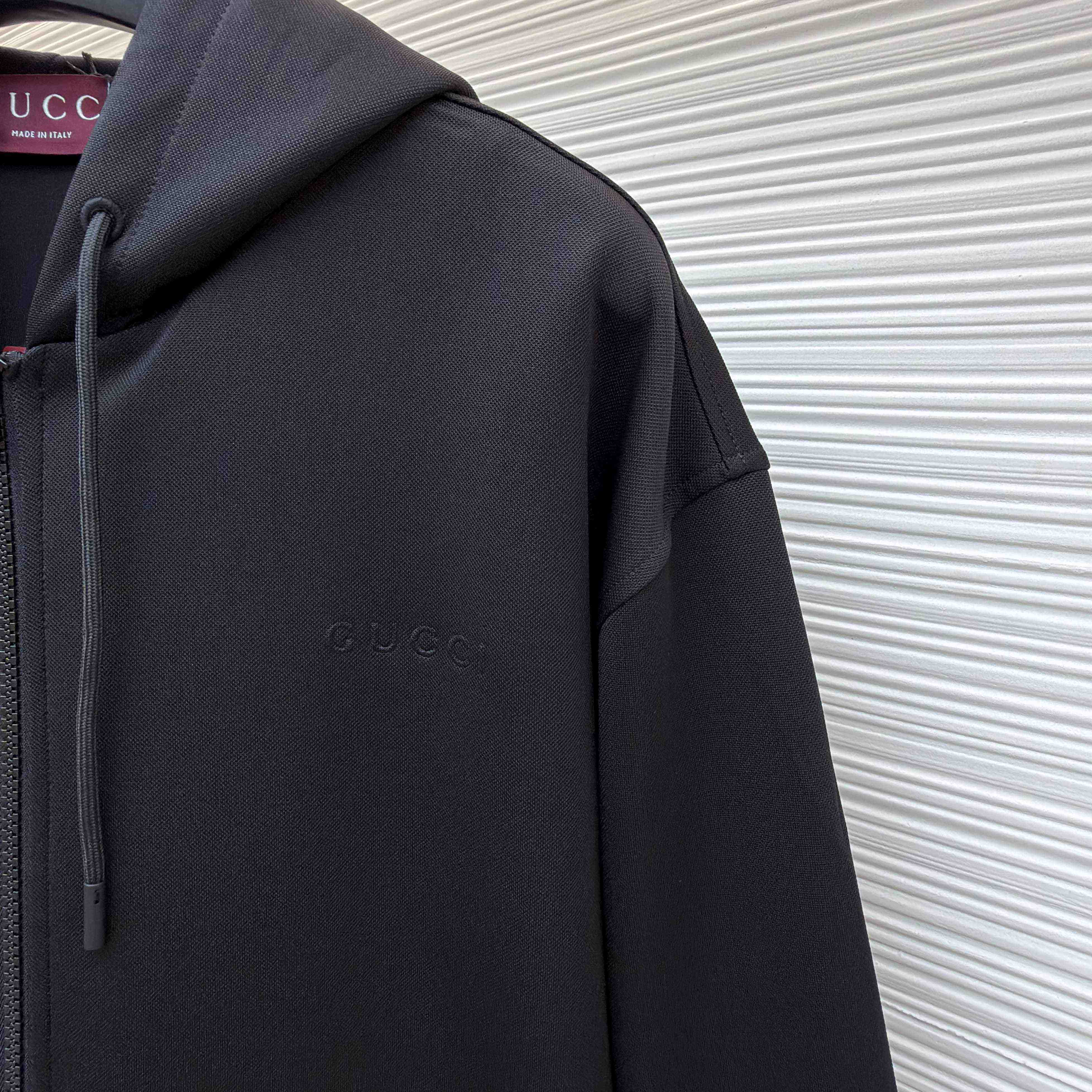 Gucci Technical Jersey Hooded Zip Jacket - DesignerGu