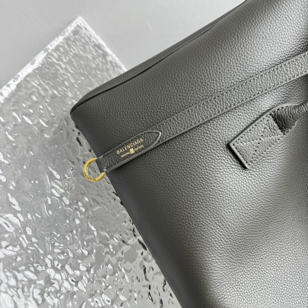 Balenciaga Carrie Carry All Bag In Khaki  - DesignerGu