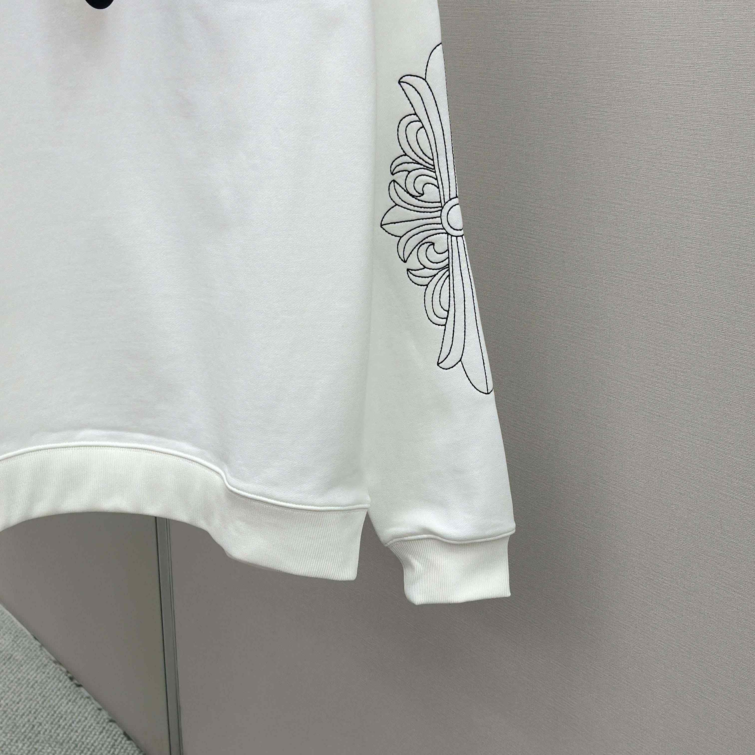 Chrome Hearts Half-zip Sweatshirt - DesignerGu