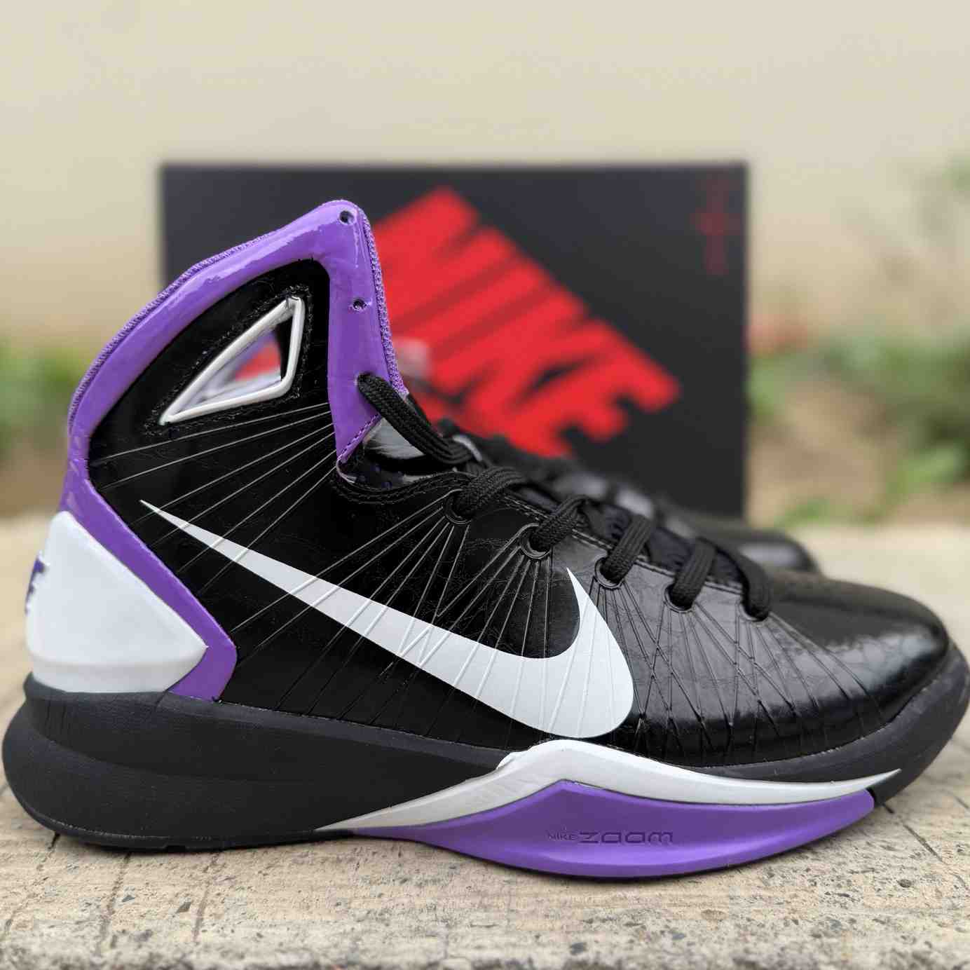 Nike Hyperdunk 2010 “Black White Purple” – 407625-019 - DesignerGu