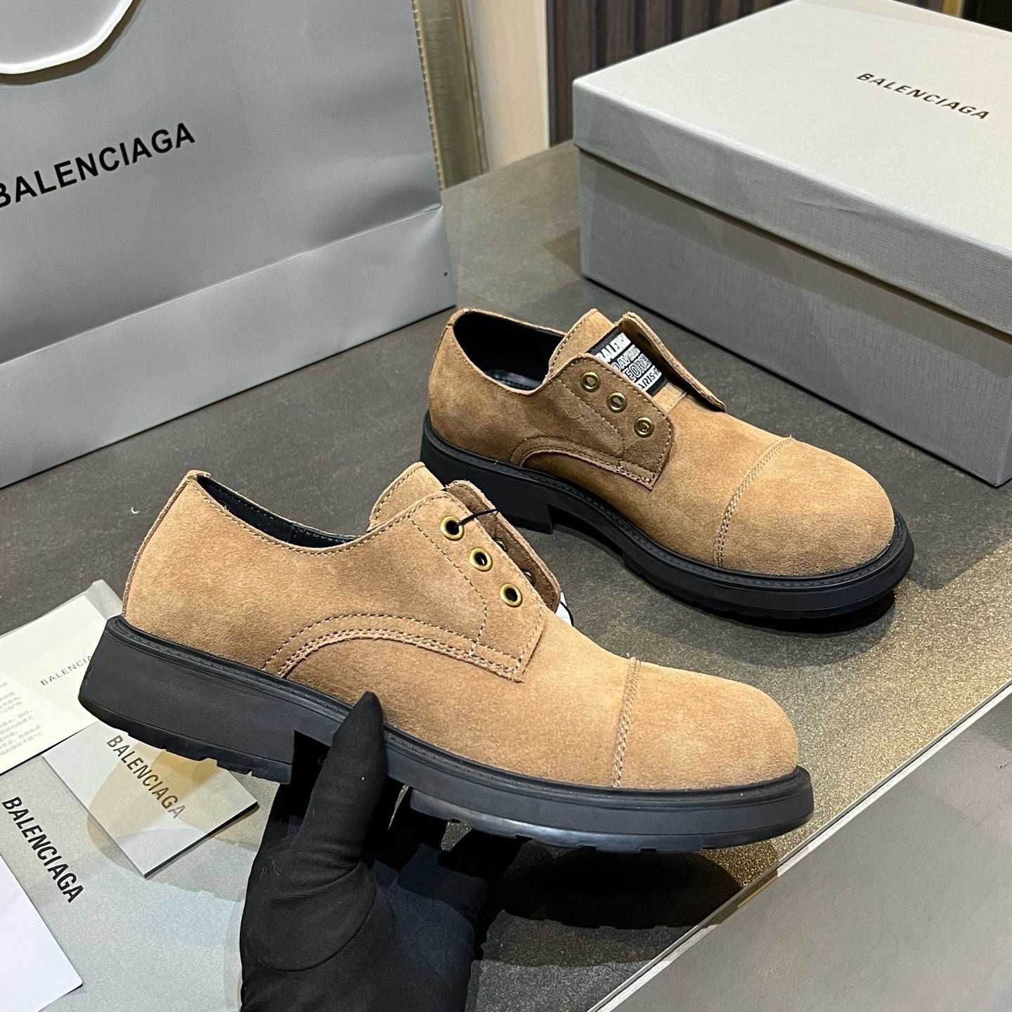 Balenciaga Gray Truck Derby - DesignerGu