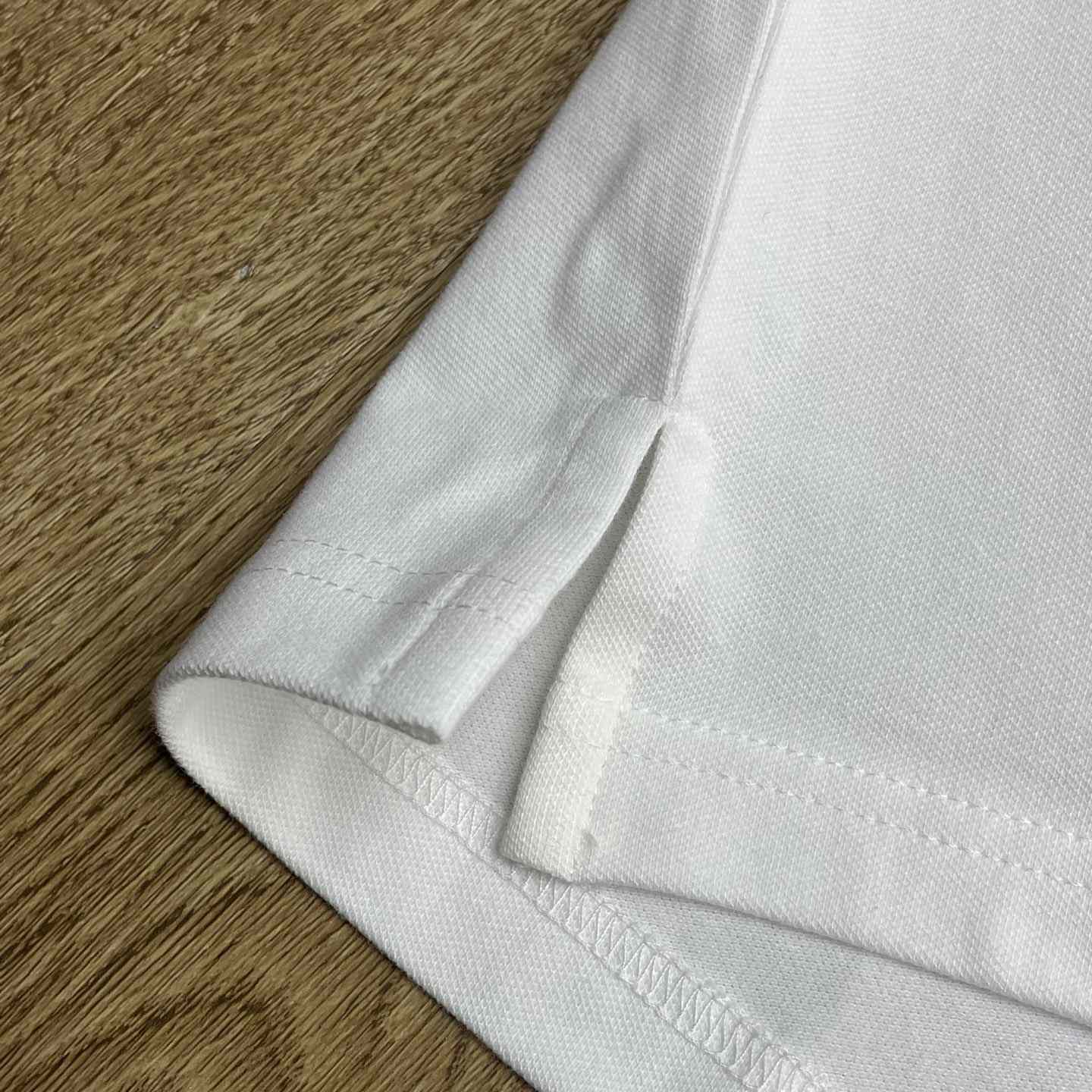 Casablanca Laurel Pique Short Sleeve Polo Shirt    c1097 - DesignerGu