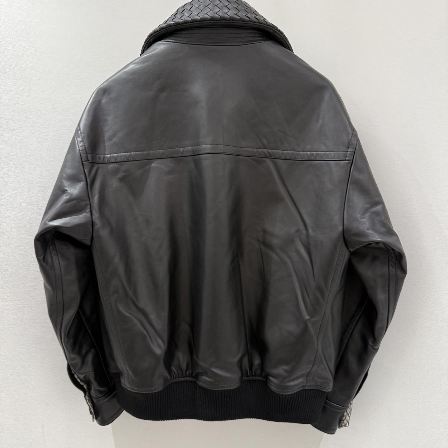 Bottega Veneta Leather Blouson - DesignerGu